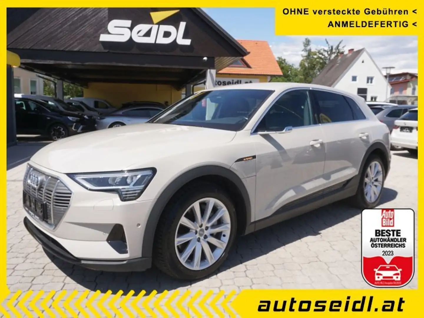Audi e-tron 55 quattro Business *TOPAUSSTATTUNG* Beige - 1