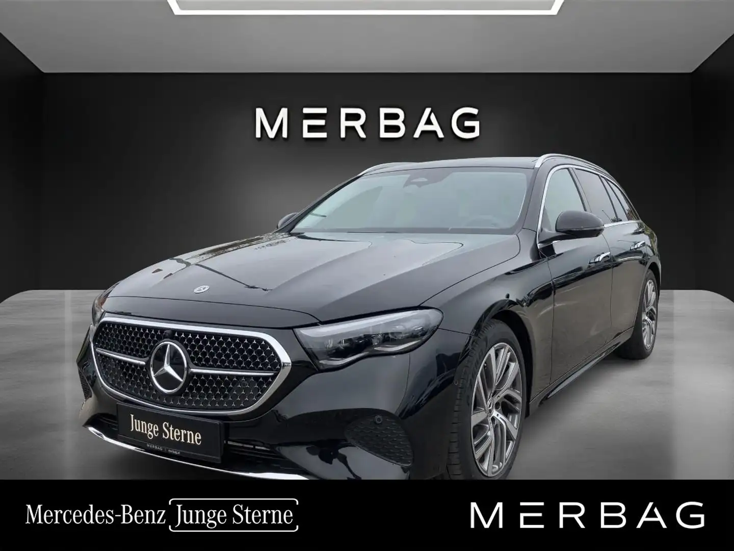 Mercedes-Benz E 220 d T-Modell Schwarz - 1