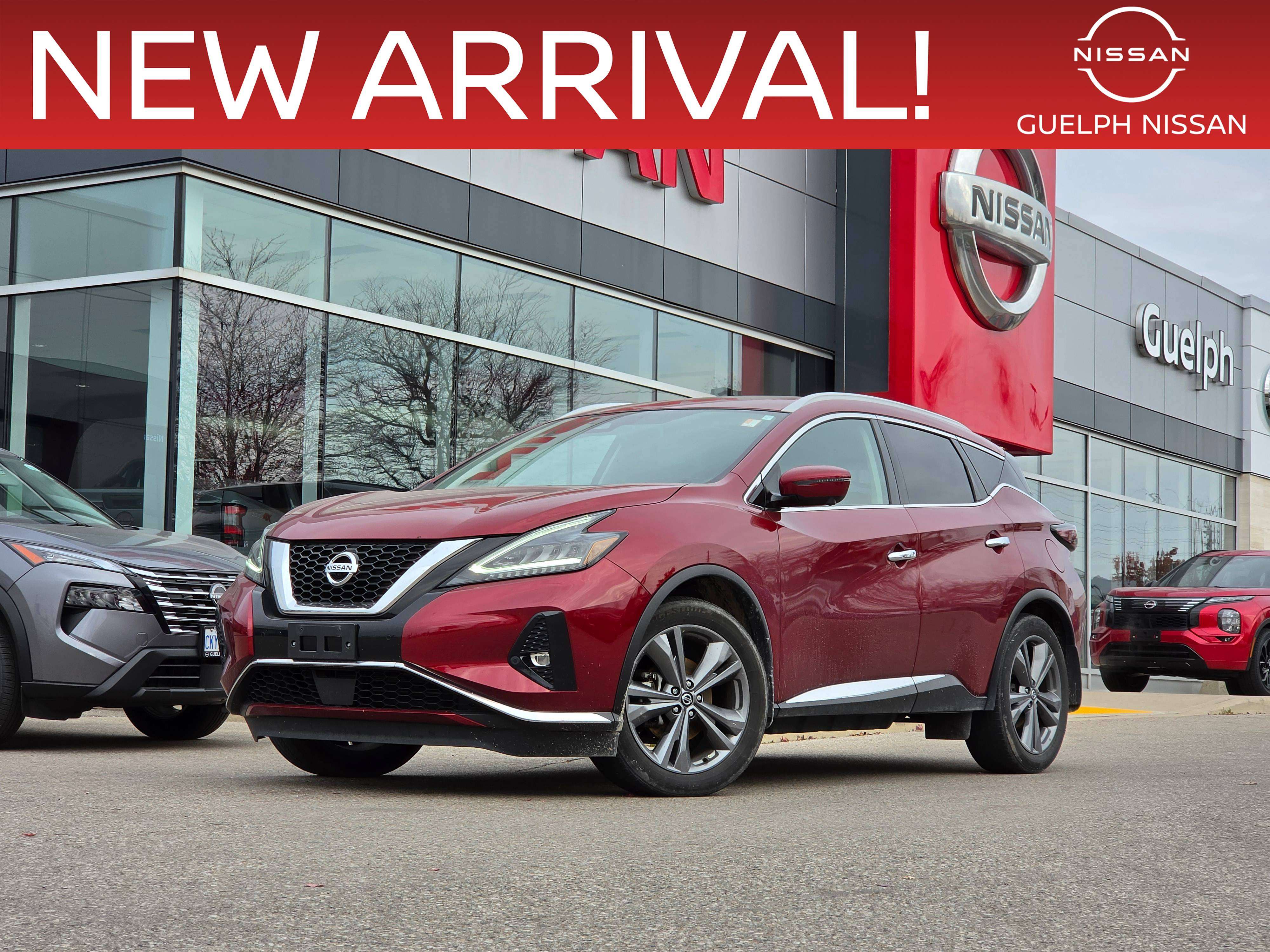 Red 2022 Nissan Murano SUV / Crossover All-Wheel Drive Automatic