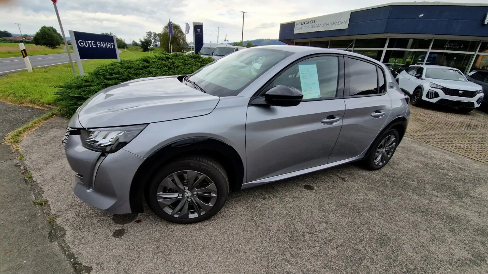 Peugeot e-208 Allure Pack ELEKTRO Argent - 2