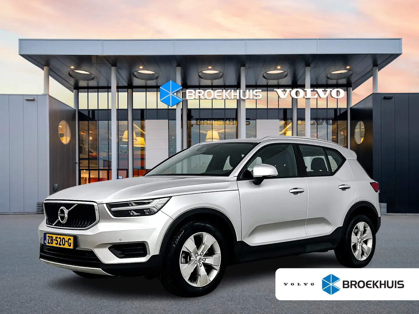 Volvo XC40 T4 GT Momentum | 18" Allseason | Navigatie | Parke Gris - 1