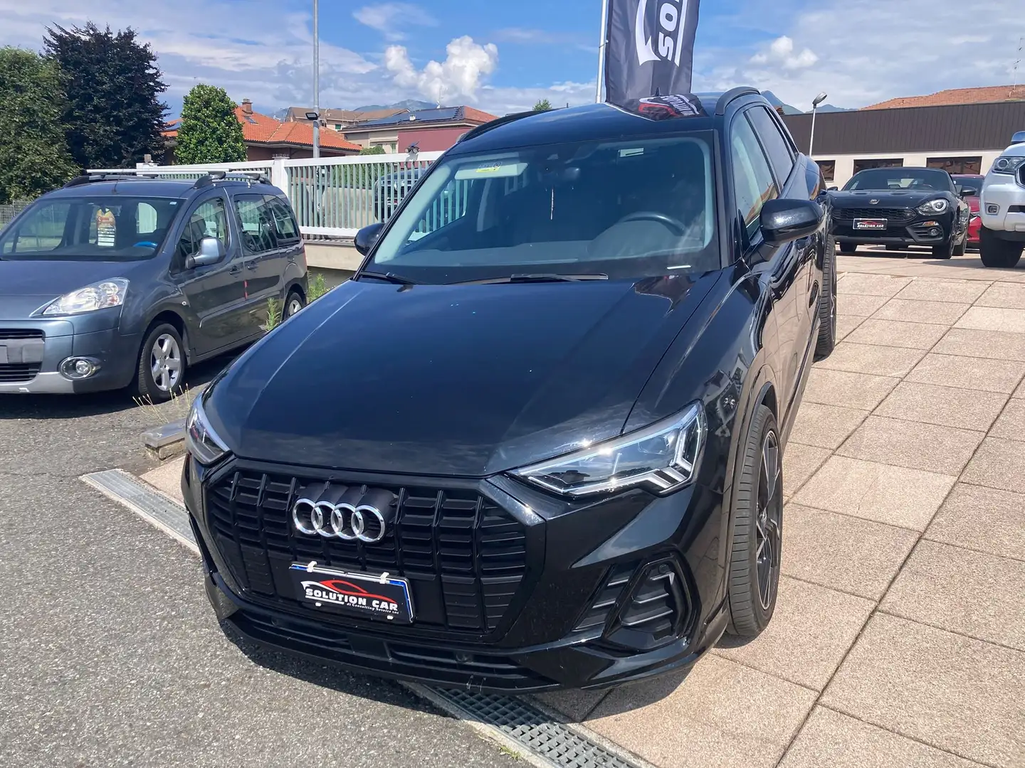 Audi Q3 Q3 II 2018 40 2.0 tdi S line  quattro 190cv s-tron Negro - 1