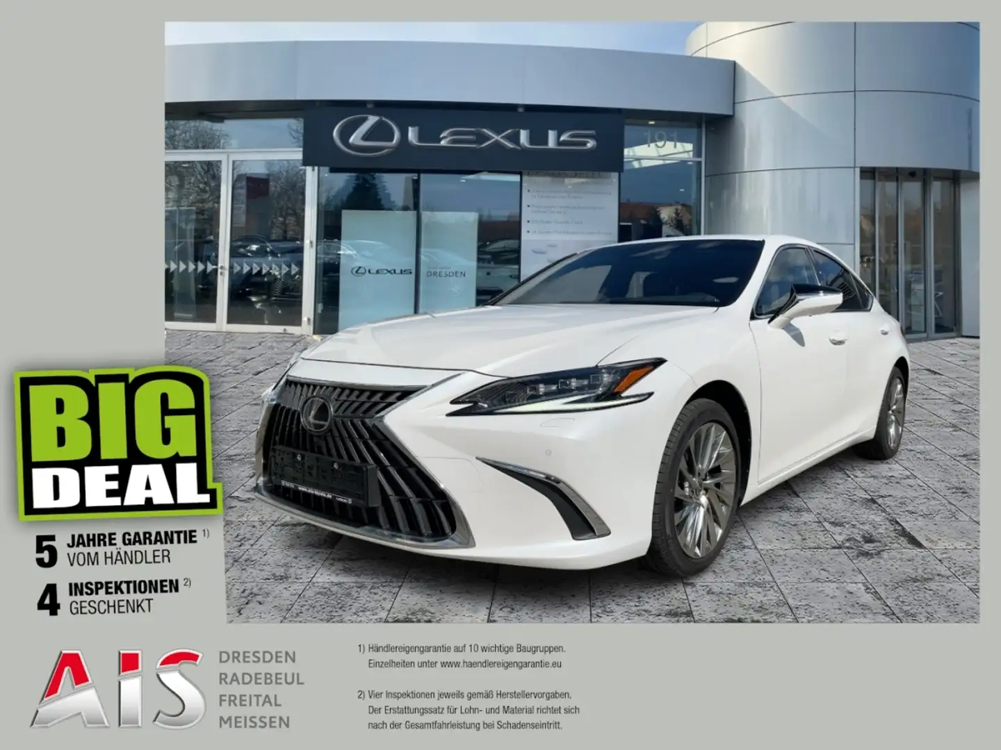 Lexus ES 300 h Luxury Line HUD*Navi*4xSHZ*Schiebedach Blanc - 1