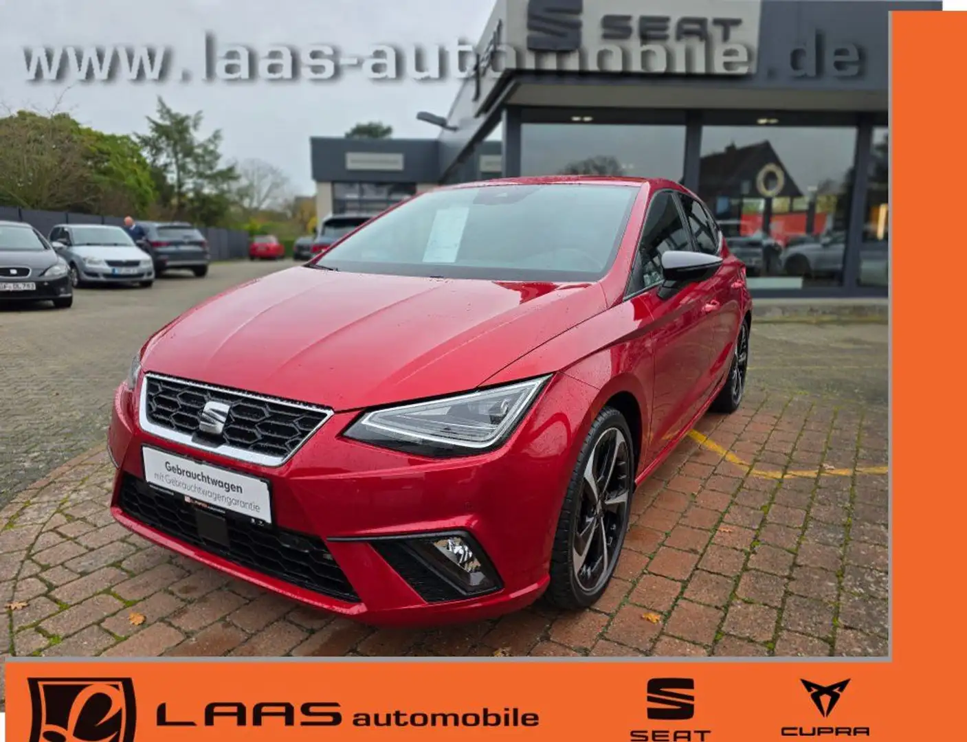 SEAT Ibiza FR 1,0 TSI-Navi/LED/Sitzheizung/Beats Rot - 1