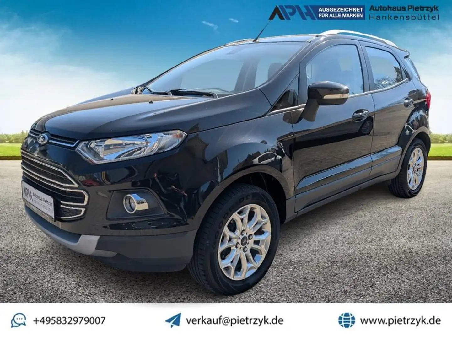 Ford EcoSport Titanium 1.0 EcoBoost KAT Schwarz - 2