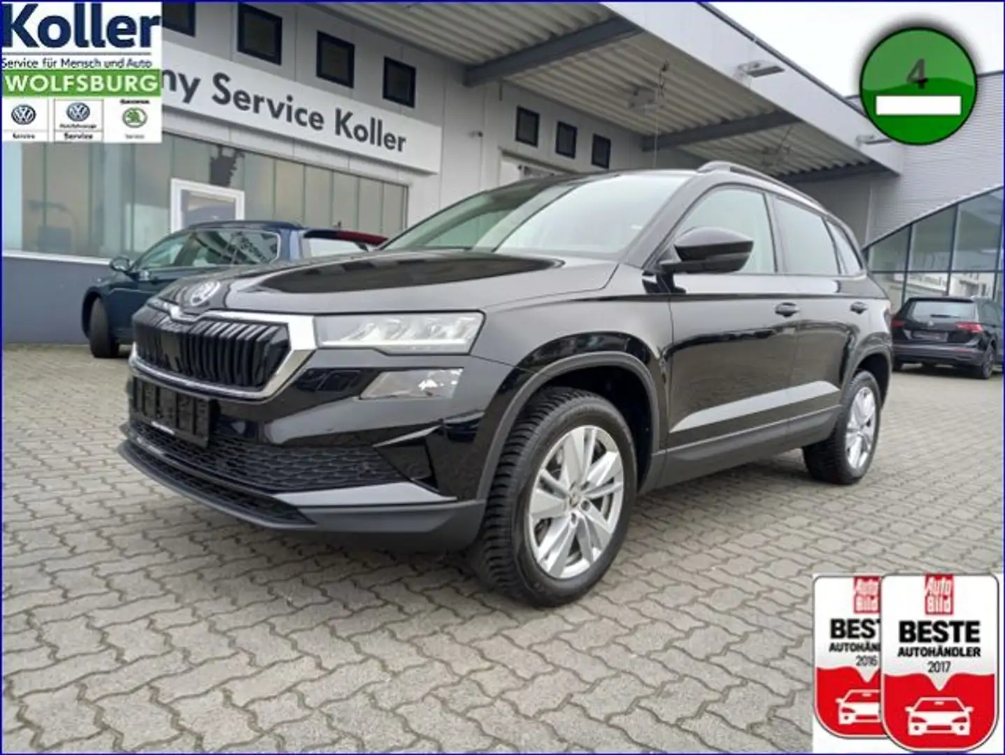Skoda Karoq 1.5 TSI DSG Elegance Kamera eHeckklappe Schwarz - 1