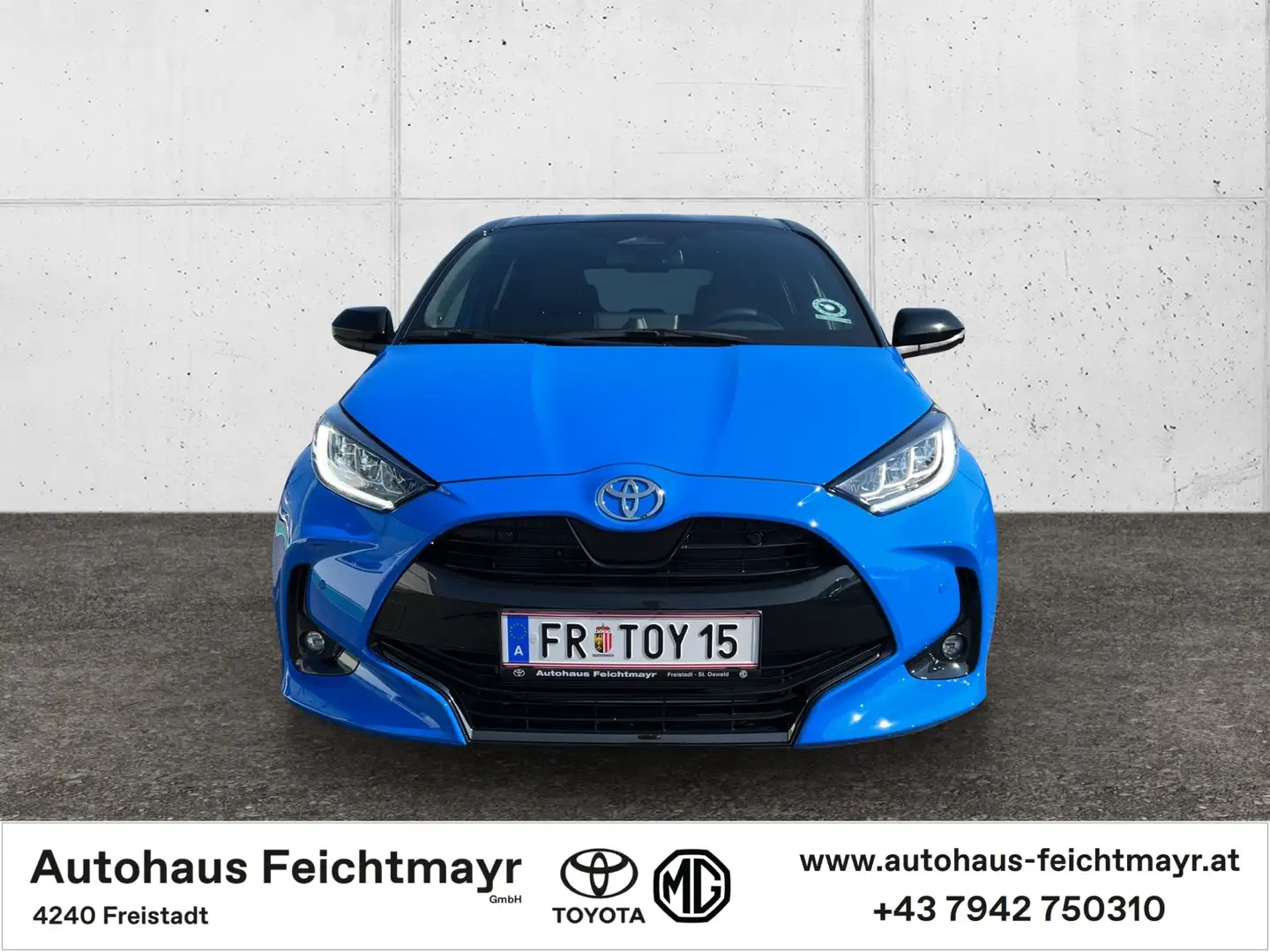 Toyota Yaris 1,5 Hybrid 130 Premiere 5t. Blau - 2