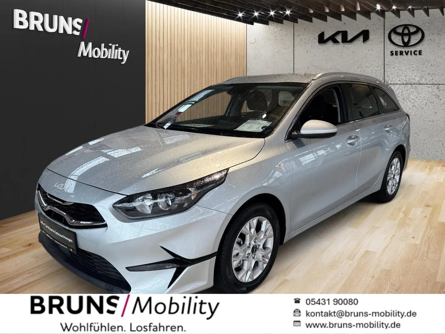Kia Ceed / cee'd SW 48V Mild Hybrid Vision 1.6D Automatik Zilver - 1