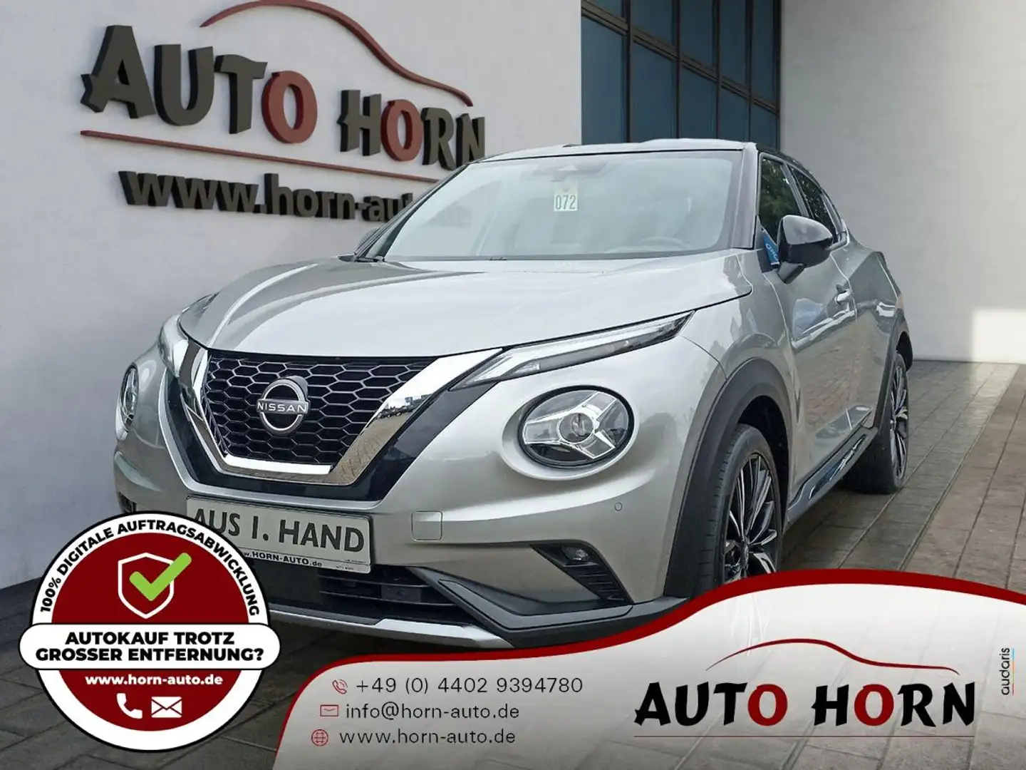Nissan Juke 1.0 DIG-T N-Connecta Black Design*Kamera*Navi Grau - 1