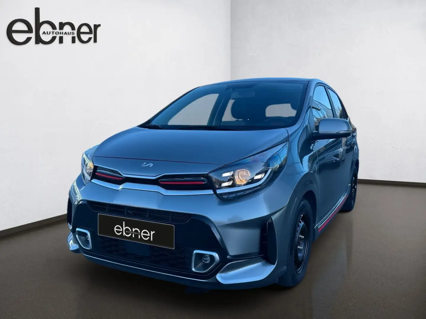 Kia Picanto 1.2 GT Line AMT-Getriebe 1.Hand Grau - 2