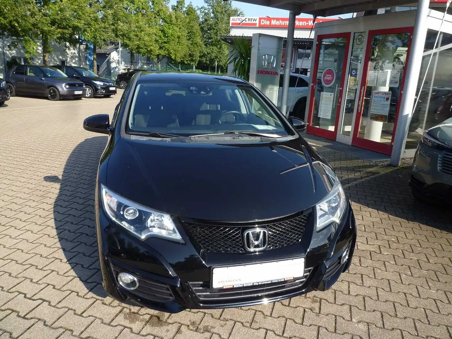 Honda Civic 1.8 i-VTEC Elegance + Standheizung usw. Noir - 1