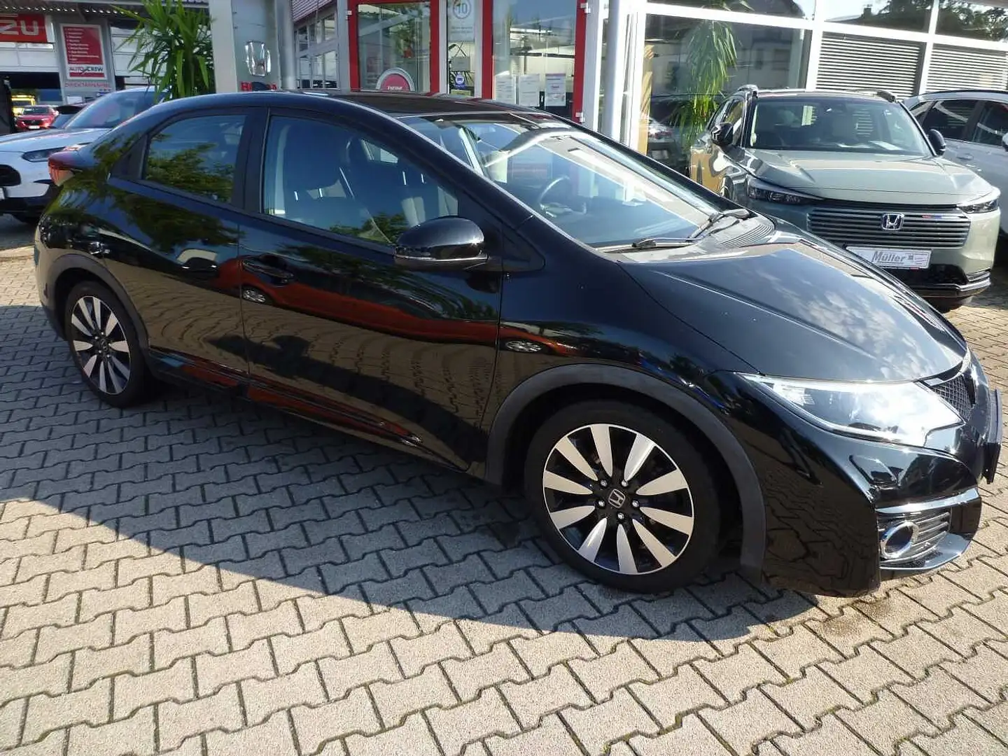 Honda Civic 1.8 i-VTEC Elegance + Standheizung usw. Zwart - 2