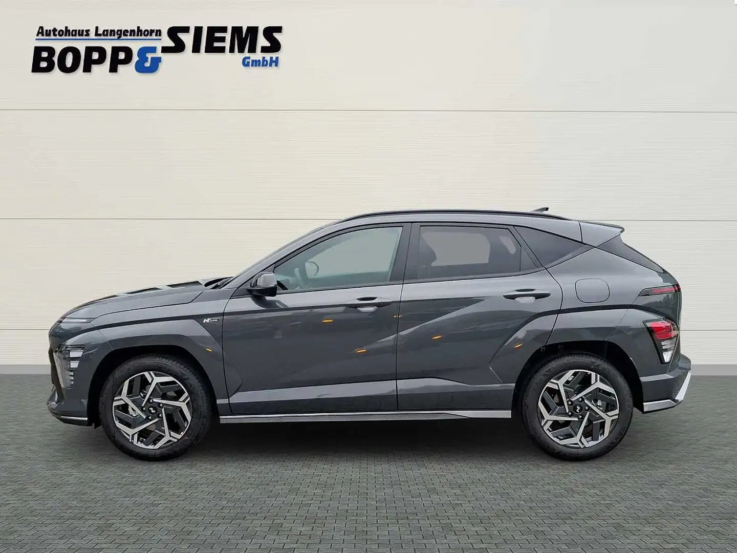 Hyundai KONA 1.6 T-GDI DCT N Line X Grau - 2