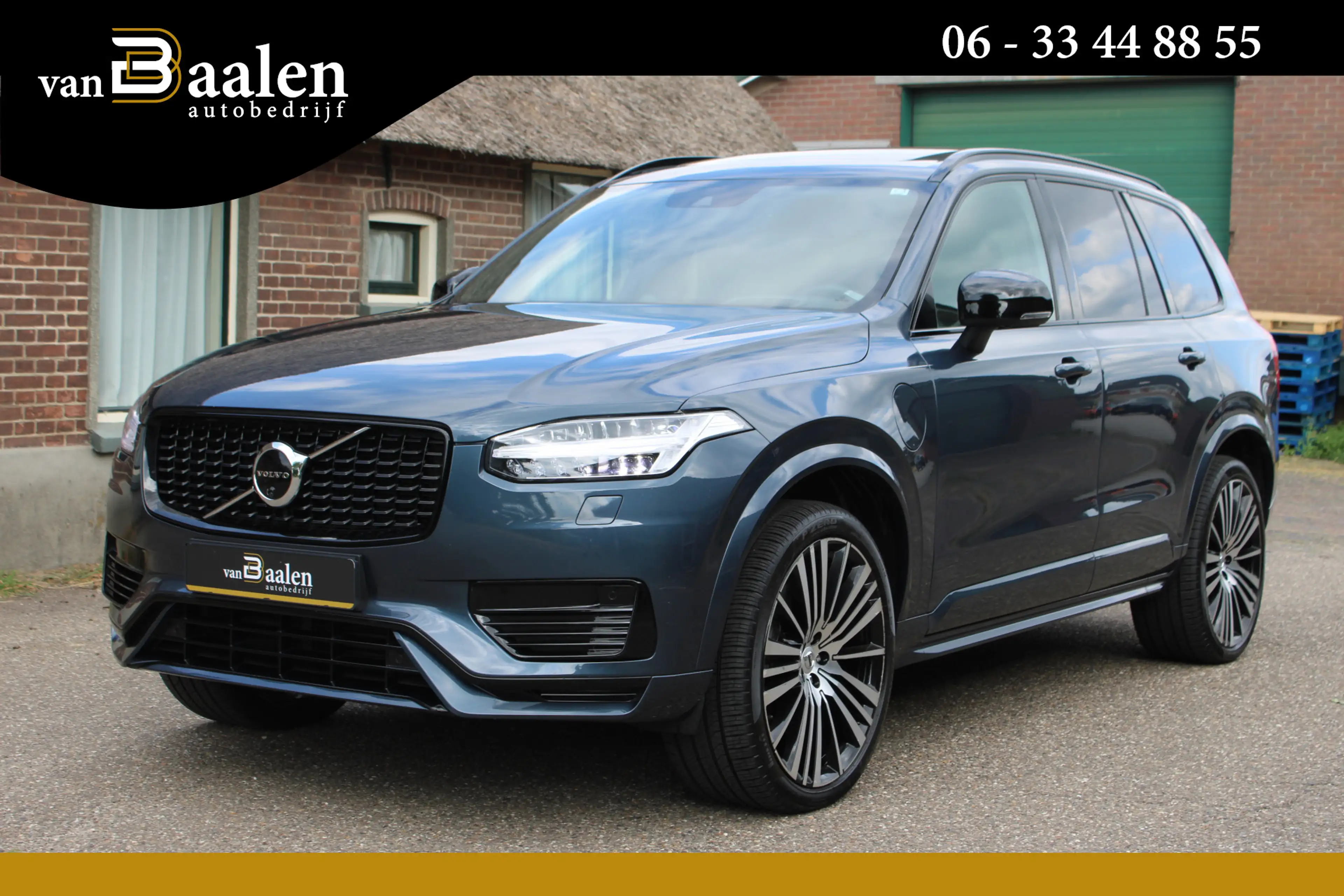 Volvo XC90 2.0 T8 Recharge AWD R-DESIGN SOh 100% LUCHT LEER N