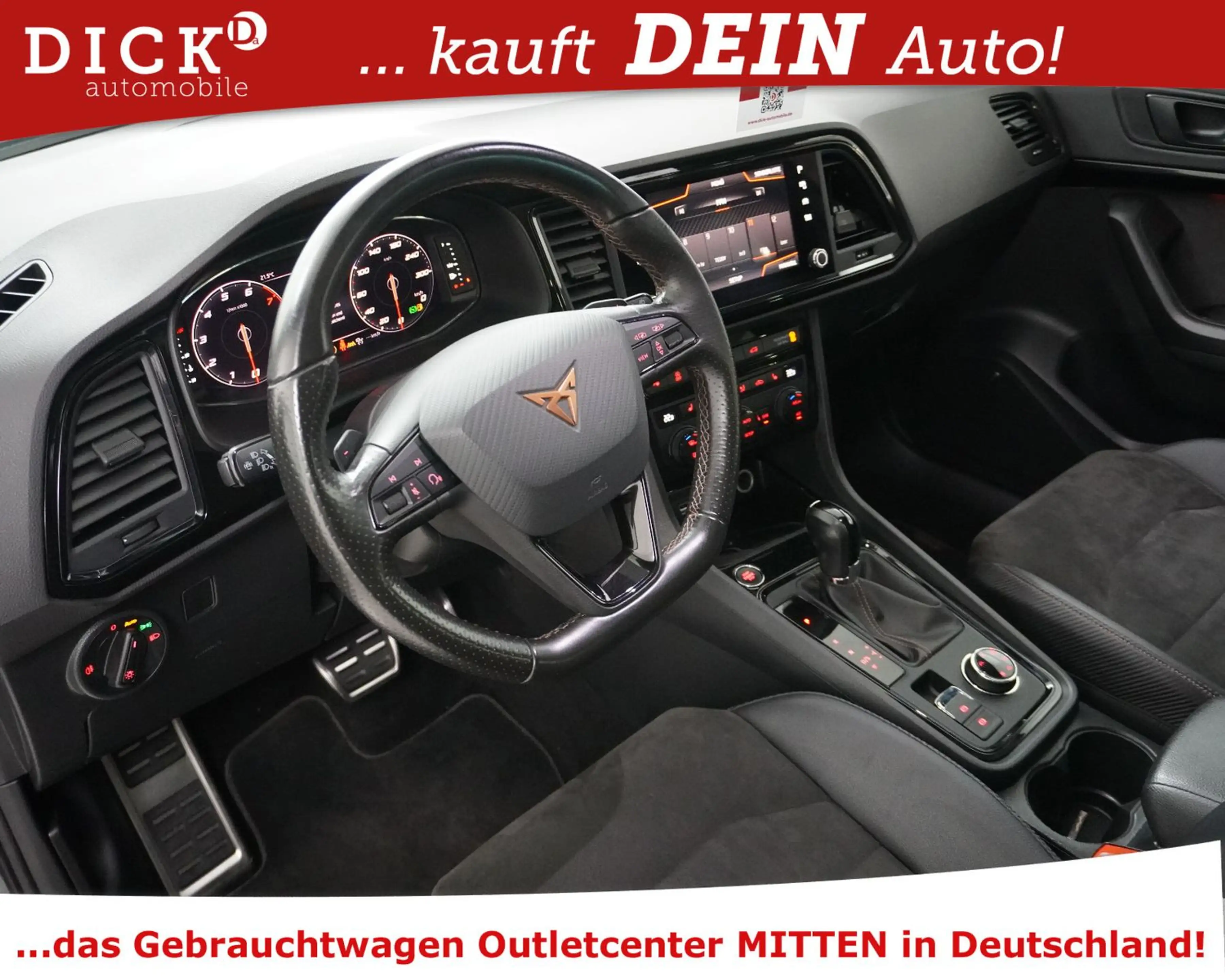 CUPRA Ateca 2.0TSI 4Driv PANO+360+VIRTU+AHK+ACC+SHZ+19 — photo 10