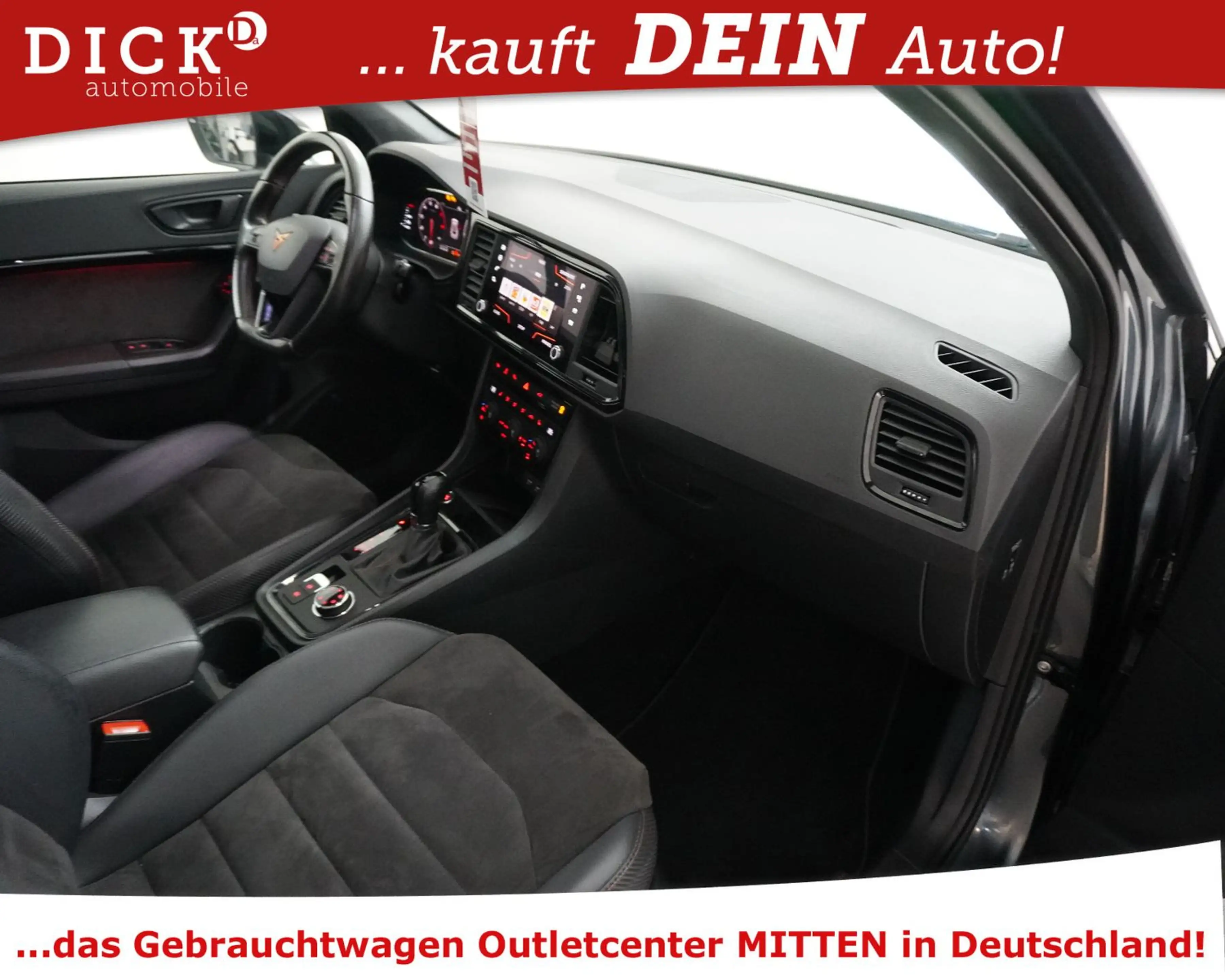 CUPRA Ateca 2.0TSI 4Driv PANO+360+VIRTU+AHK+ACC+SHZ+19 — photo 12