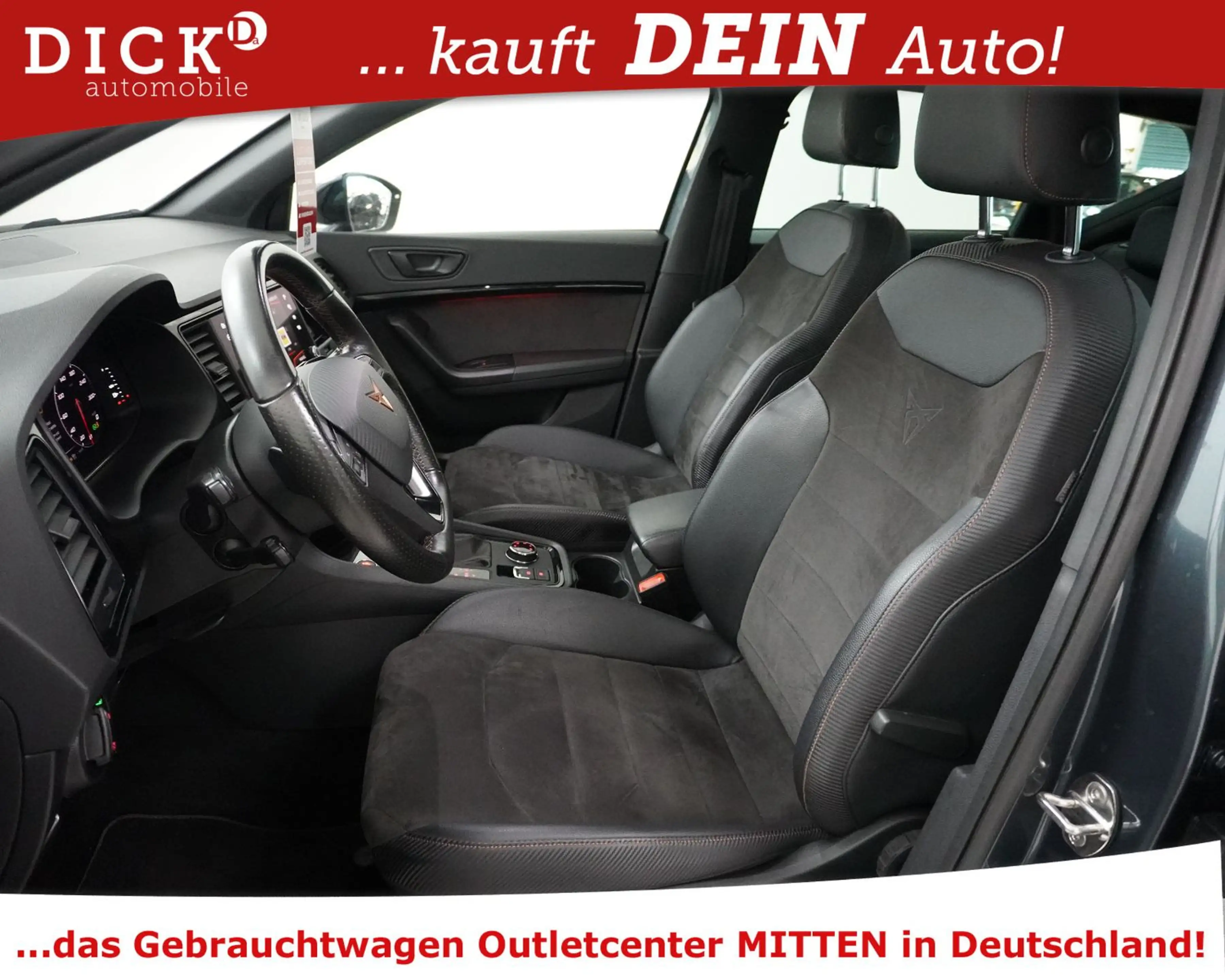 CUPRA Ateca 2.0TSI 4Driv PANO+360+VIRTU+AHK+ACC+SHZ+19 — photo 14