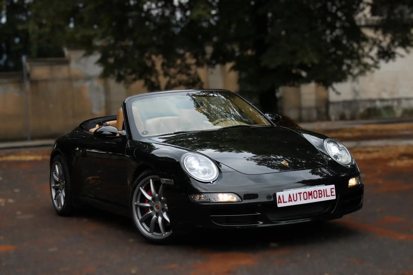 Porsche 997 S Cabriolet Tiptronic* Verde olive* PCCM* Stupenda Verde - 1