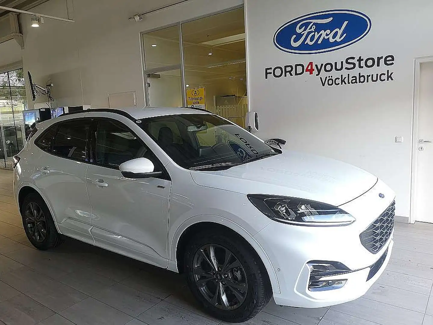 Ford Kuga 2,0 EcoBlue Hybrid ST-Line Aut. Wit - 2