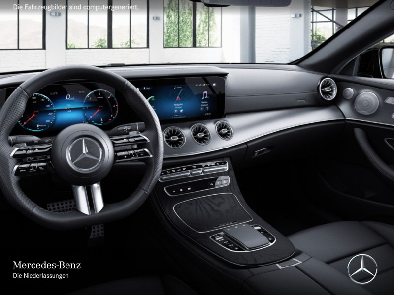 Mercedes-Benz E 400 d Coupé 4M AMG+NIGHT+PANO+360+MULTIBEAM+HUD — photo 11