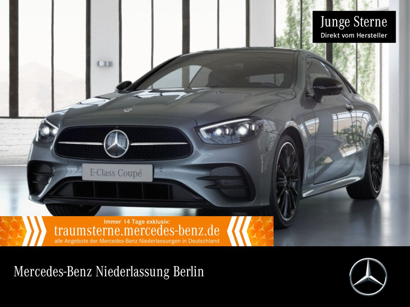 Mercedes-Benz E 400 d Coupé 4M AMG+NIGHT+PANO+360+MULTIBEAM+HUD