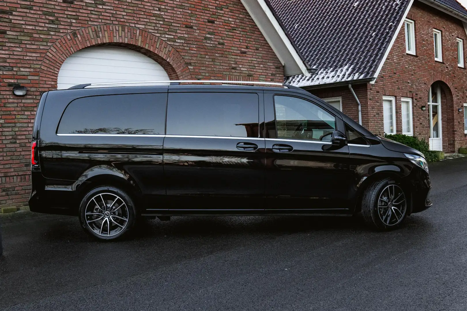 Mercedes-Benz V 300 300d Extra Lang L3 237PK Automaat DUB/CAB 360°  Ca Noir - 2