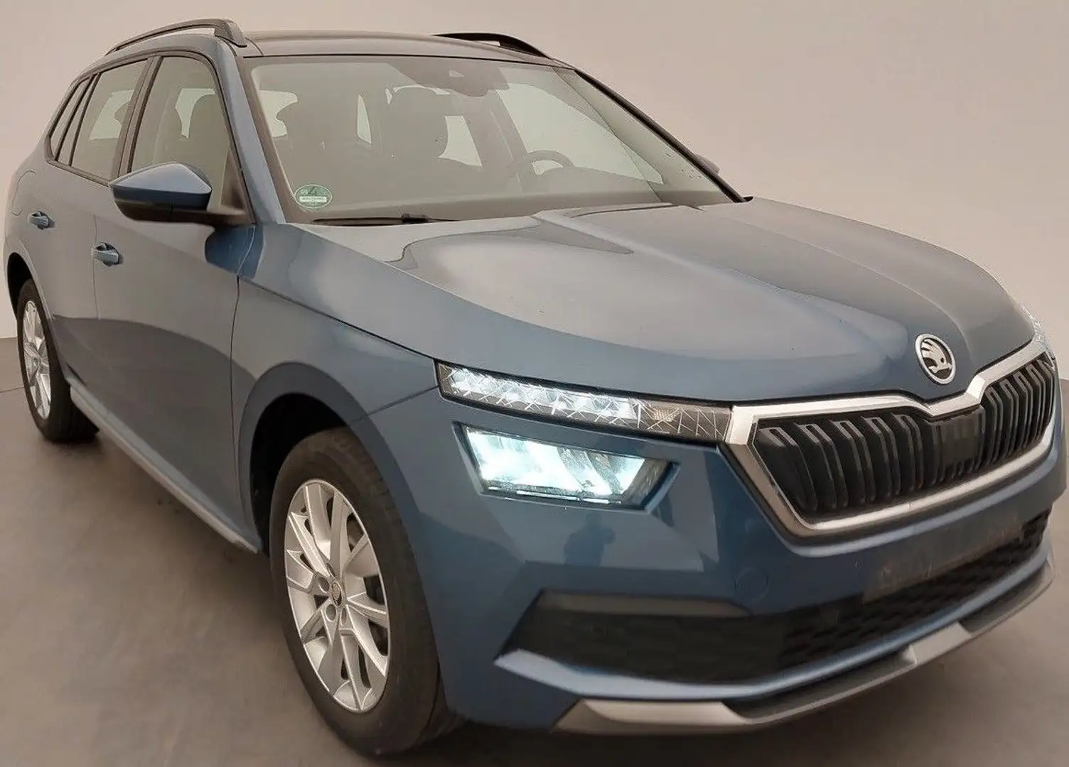 Skoda Kamiq 1,0 TGI Style Klima SHZ P-Dach LMF Temp BC Blau - 1