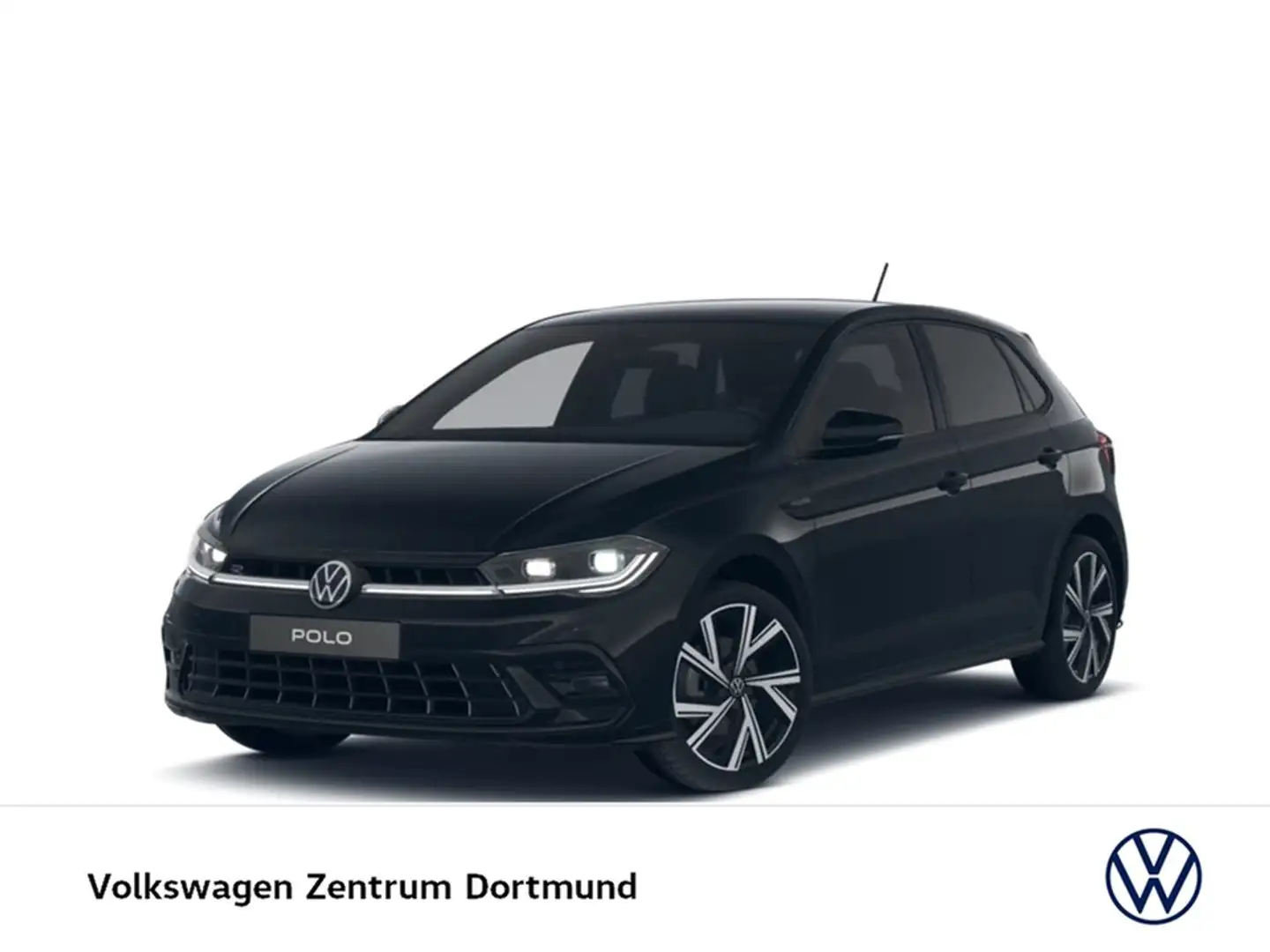 Volkswagen Polo 1.0 R-LINE DSG NAVI CLIMATRONIC MATRIXLED Zwart - 2
