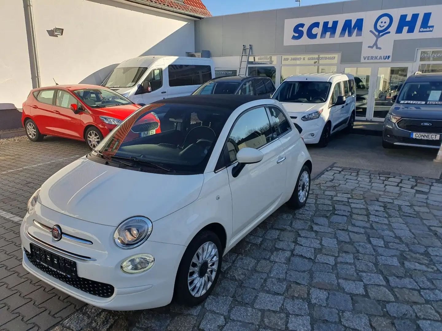 Fiat 500C Navi Klima Allwetter Bílá - 1