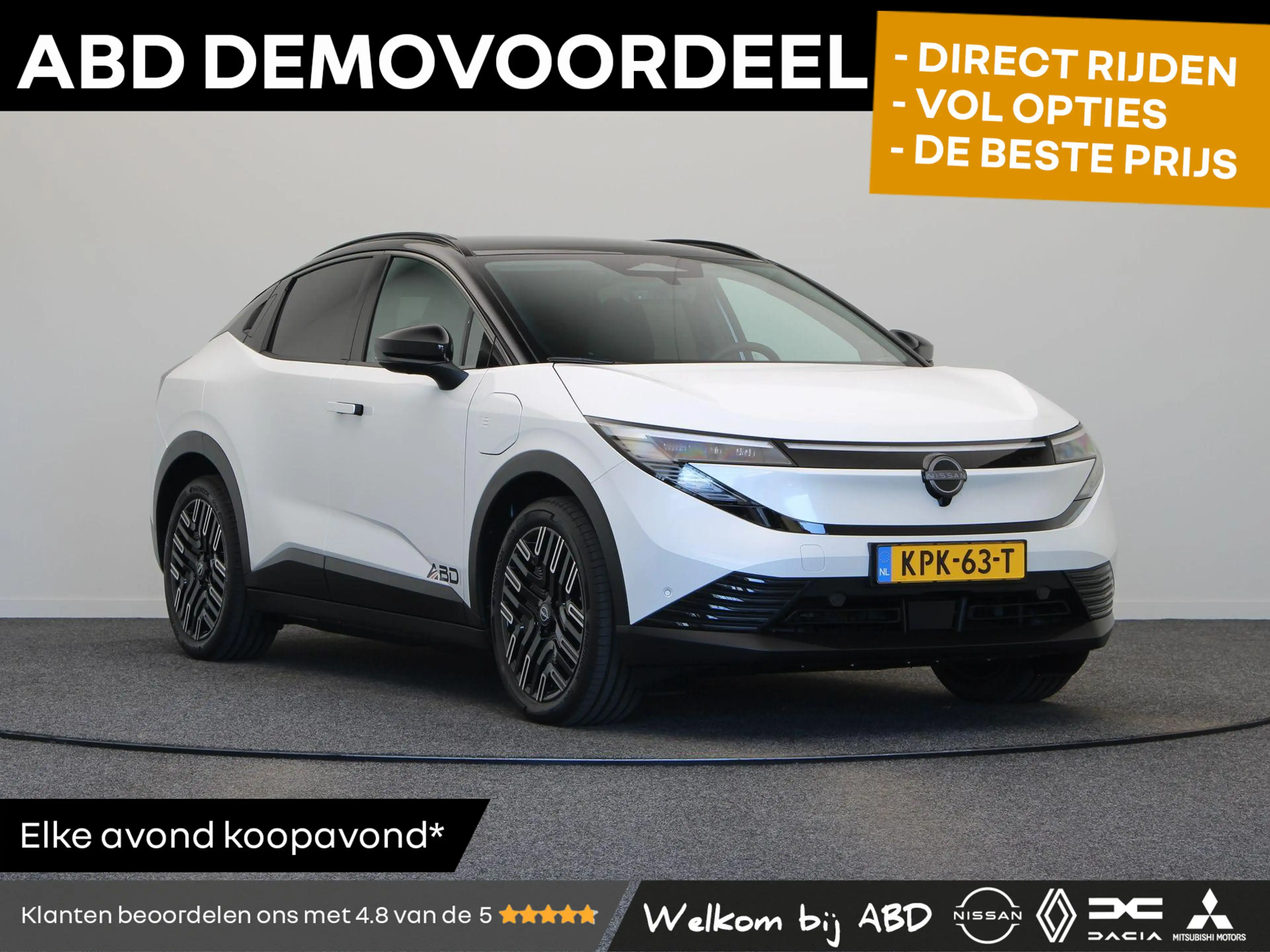 Nissan Leaf Evolve 75 kWh | Pro-pilot | Bose audio | Head-up d
