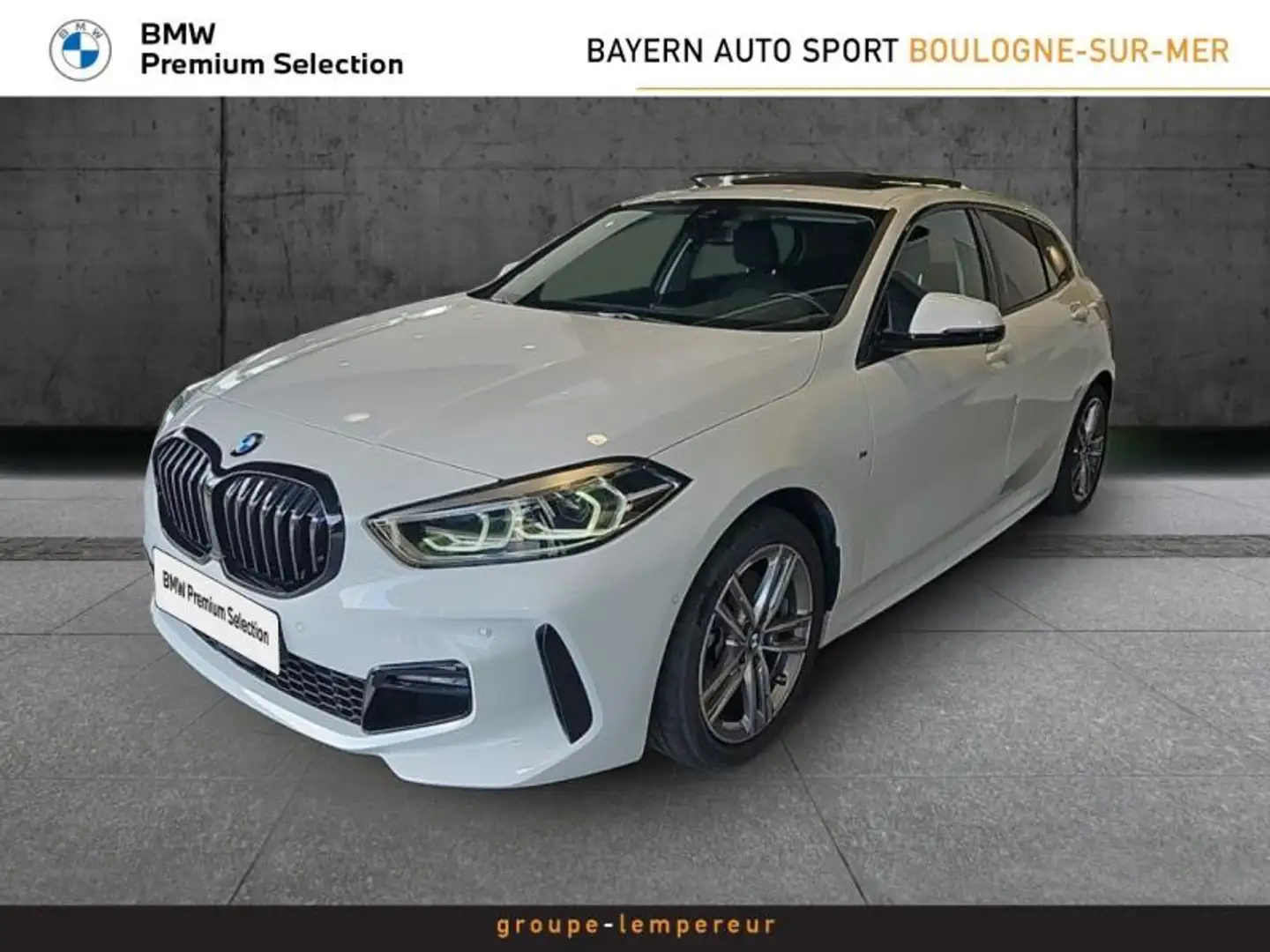 BMW 118 118iA 136ch Edition M Design DKG7 Weiß - 1
