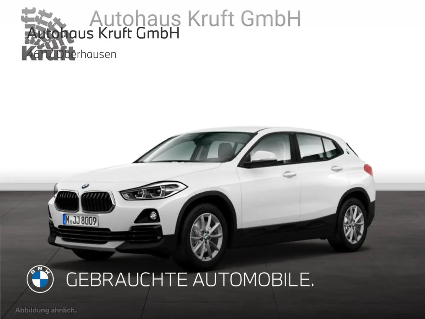 BMW X2 xDrive20i ADV+AUTOM+LED+NAVI+PARKASS Weiß - 2