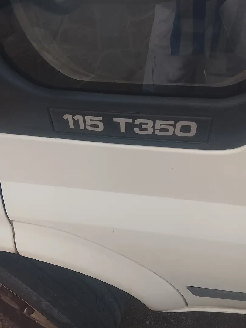Ford Transit FT 350L Chasis Cabina 115 Blanco - 1