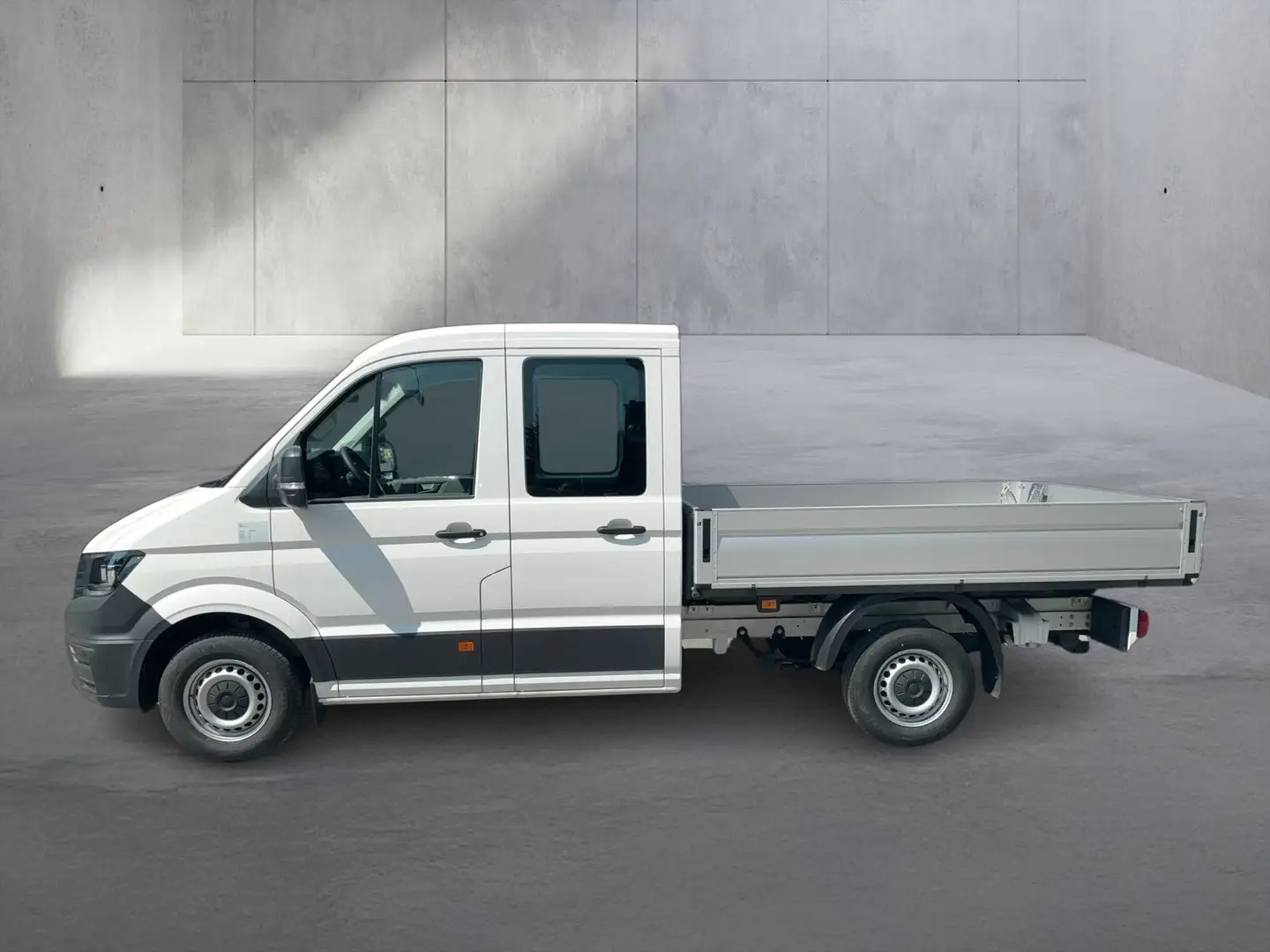 Volkswagen Crafter VW Crafter 35 T6 Doka-Pritsche L3 TDI Weiß - 2