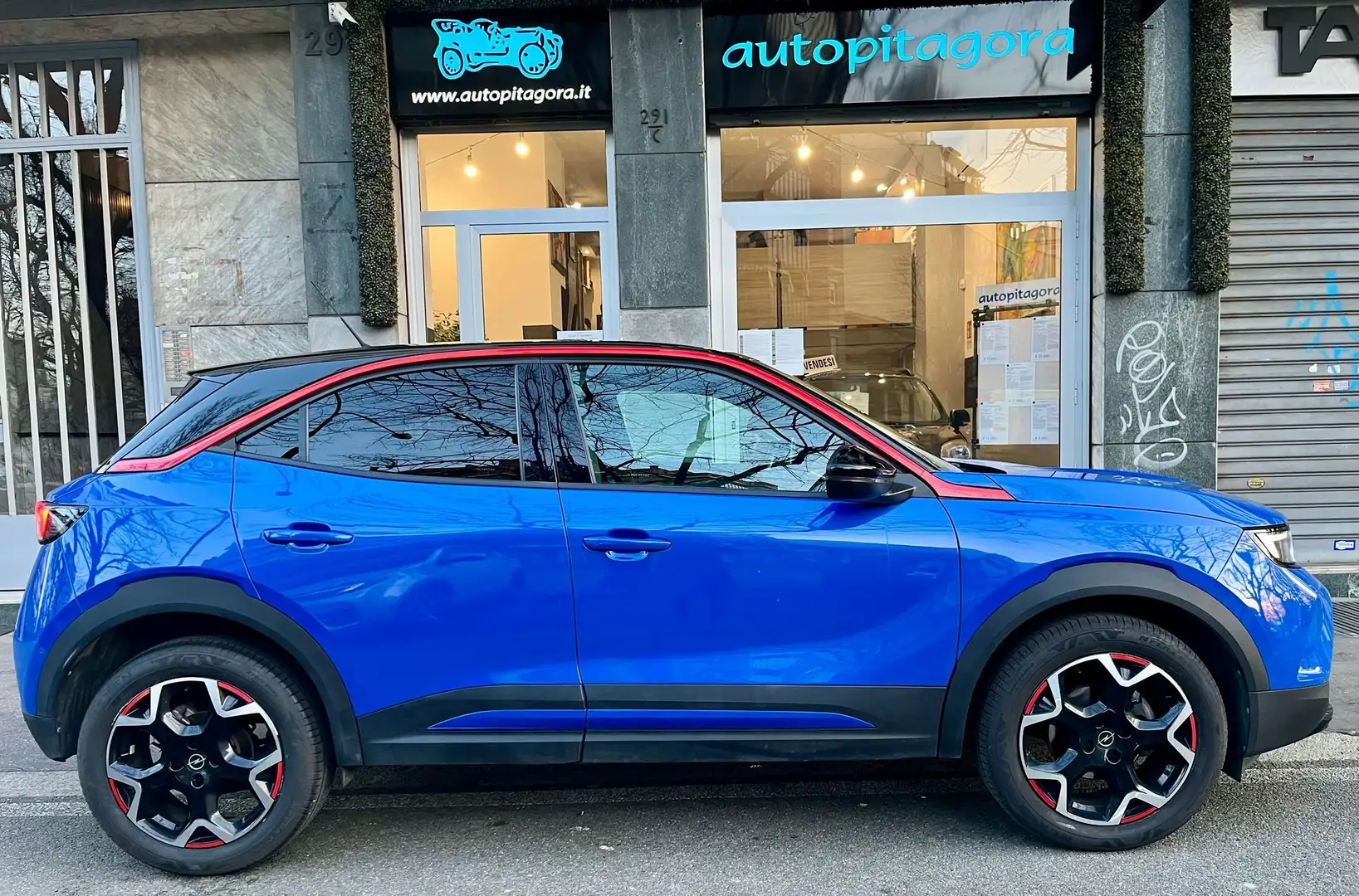 Opel Mokka Mokka 1.2 t GS Line s Blauw - 1