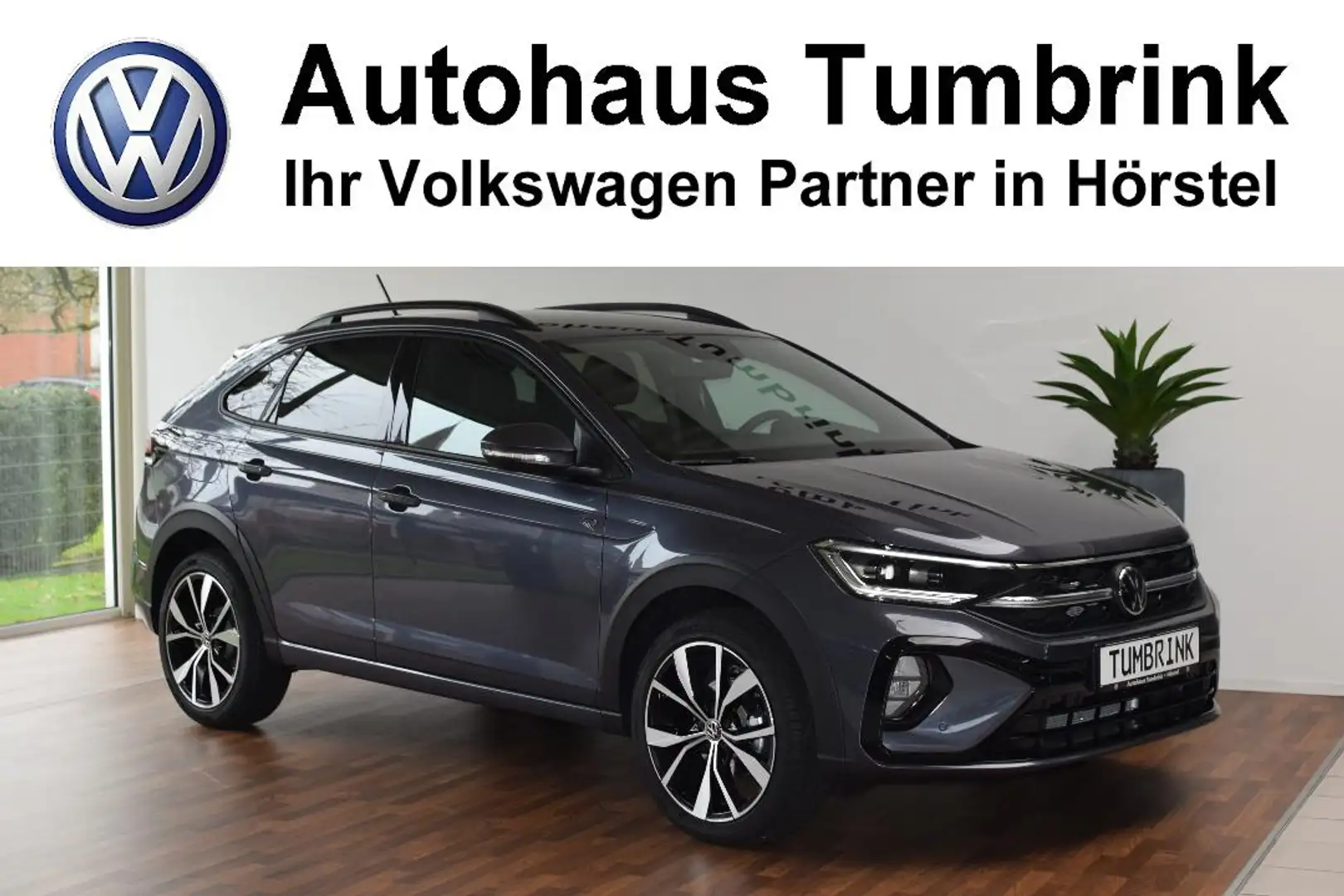 Volkswagen Taigo R-Line TSI DSG AHK Matrix Kamera Garantie Grau - 1