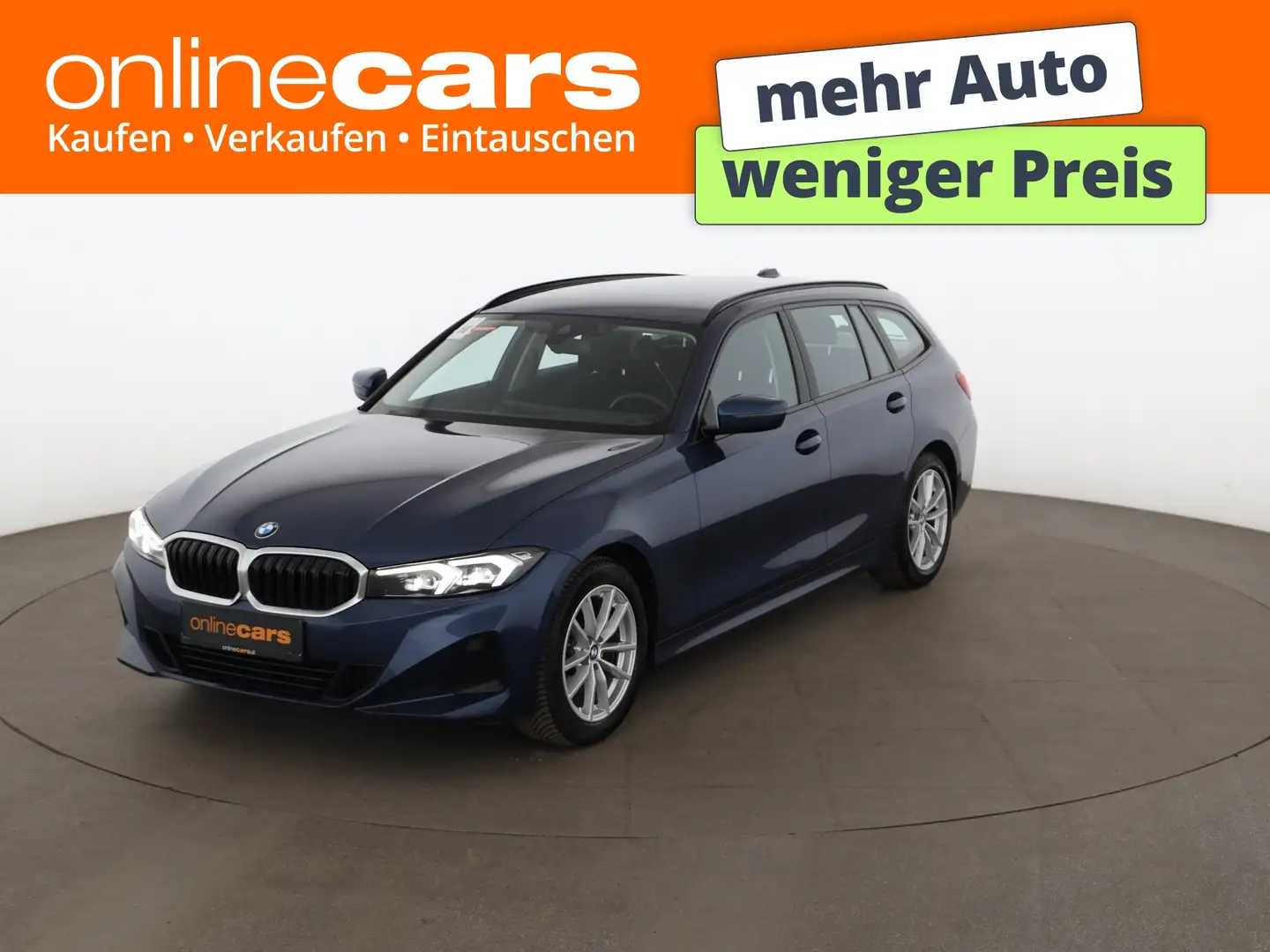 BMW 318 d Touring Aut LED NAVI SITZHZG TEMP ASSIST Blau - 1