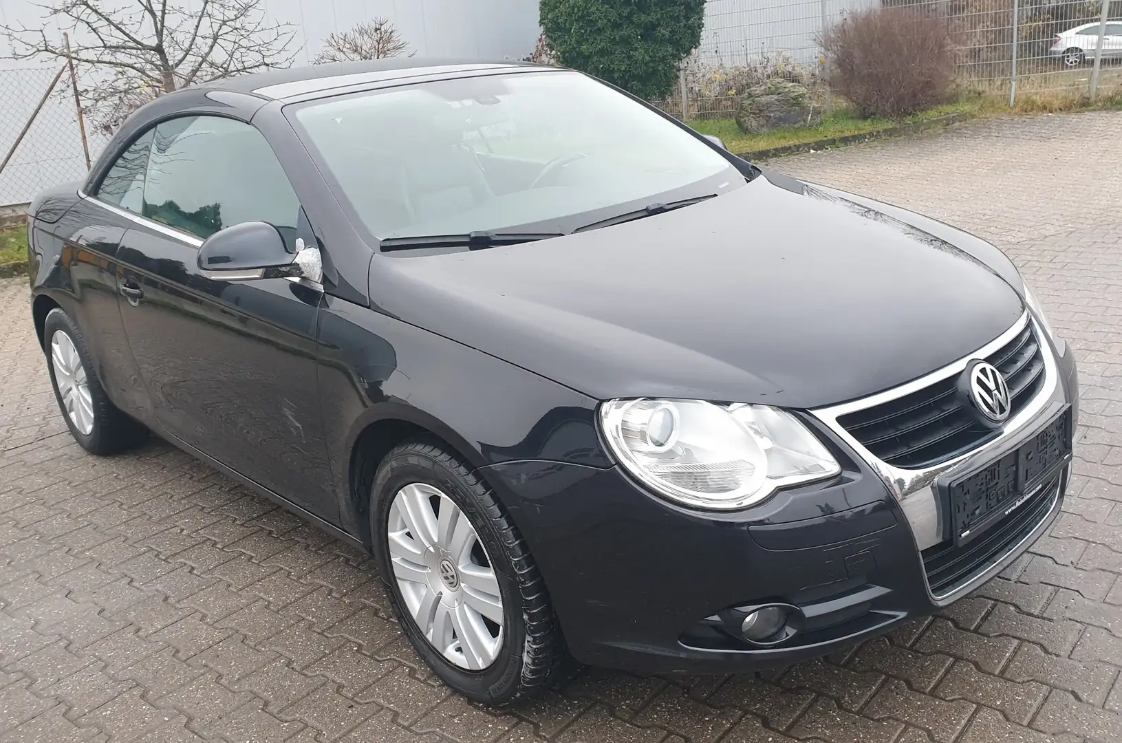 Volkswagen Eos Eos 1.6 FSI .Panorama. Alufelgen. Leder.Navigation Schwarz - 2