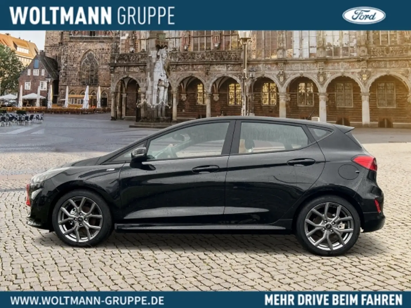 Ford Fiesta ST-Line 1.0 EcoBoost M-Hybrid EU6d Navi LED Blendf Schwarz - 2