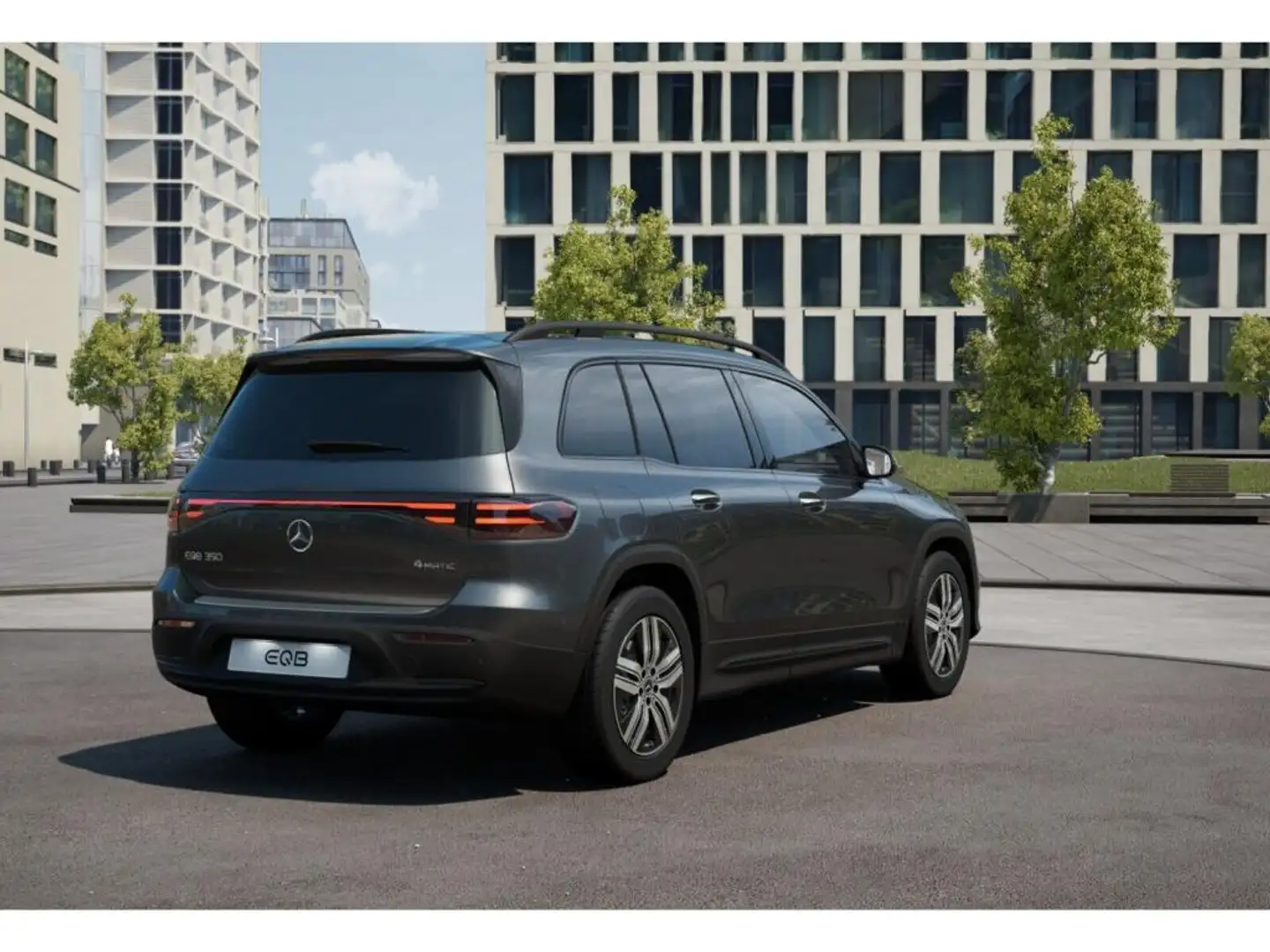 Mercedes-Benz EQB 350 4M Electric-Art/Pano/Night/LED/Cam/Ambi Gris - 2