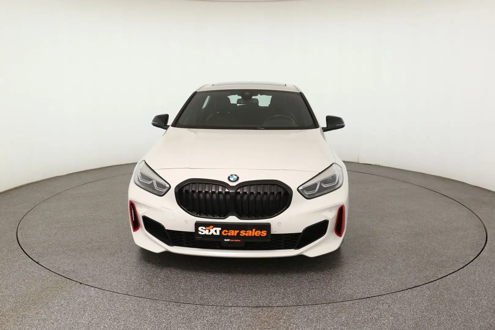 BMW 128 ti M Sport Pan|HUD|LEDer|DrAs|ParkAs|SHZ|el.S Weiß - 2