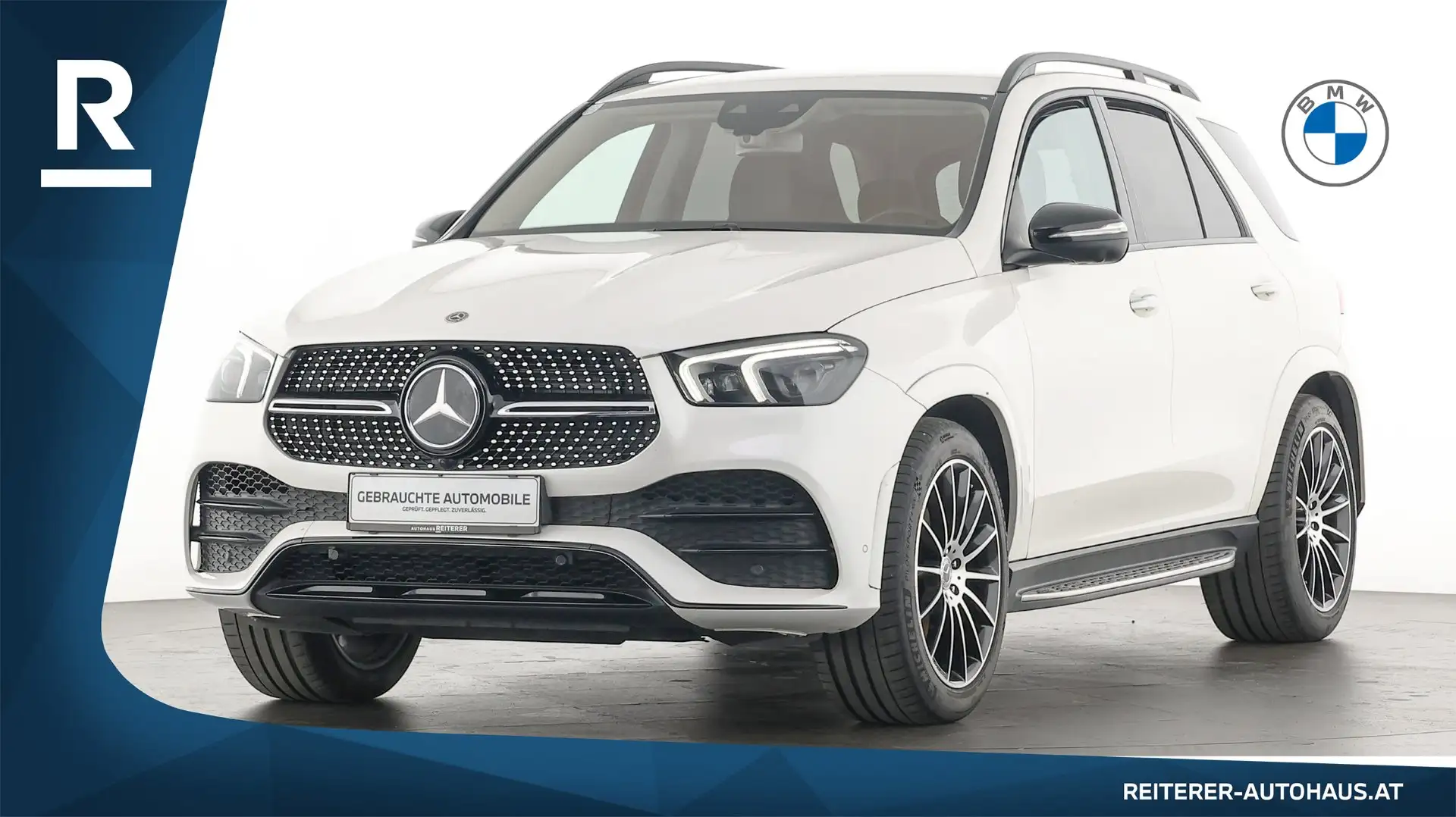 Mercedes-Benz GLE 400 d 4Matic *AMG-Line *AIRMATIC Luftfederung *AHK Weiß - 1