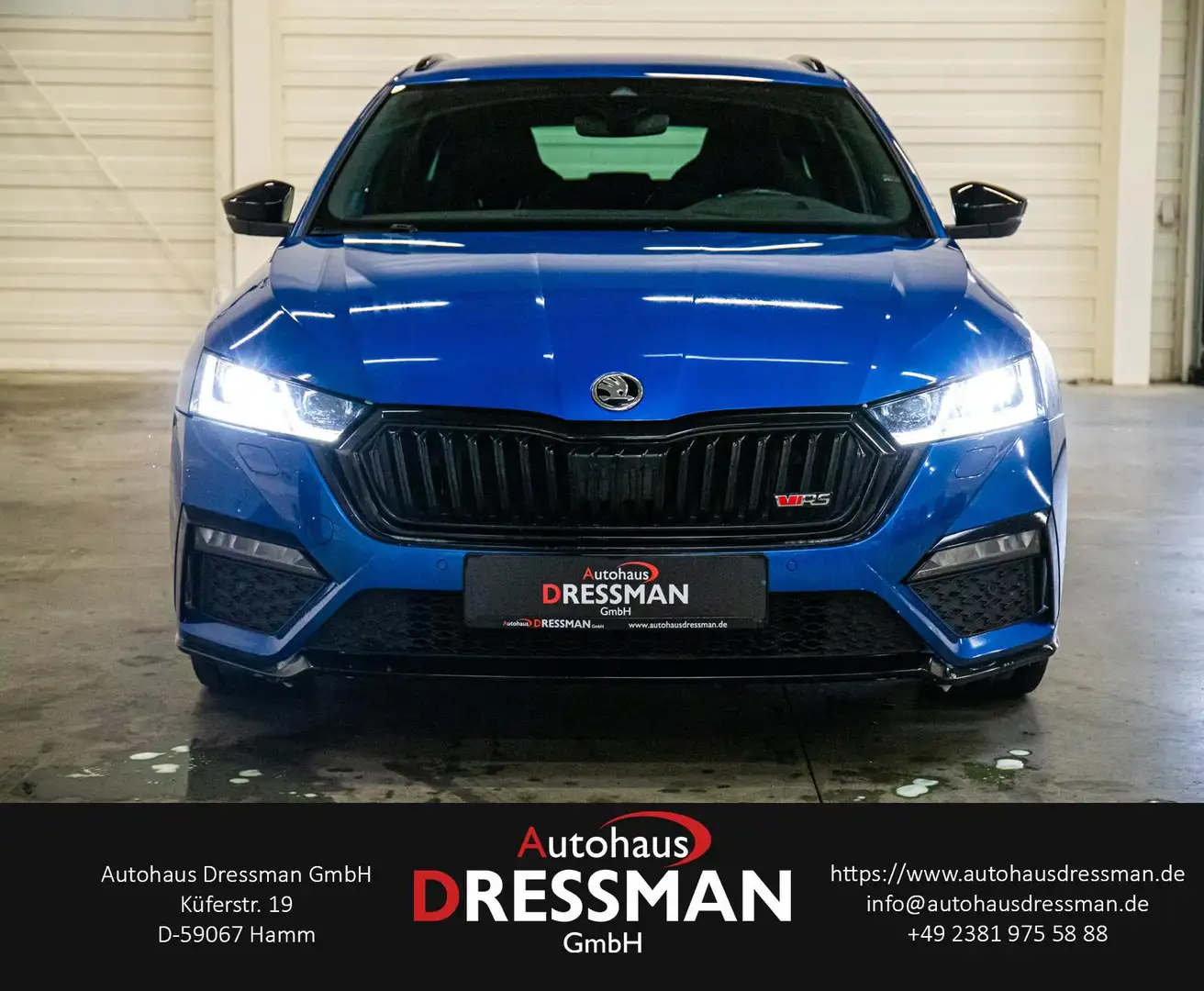 Skoda Octavia RS Combi DSG 2.0 TDI ACC DCC LED KAMERA Blau - 2