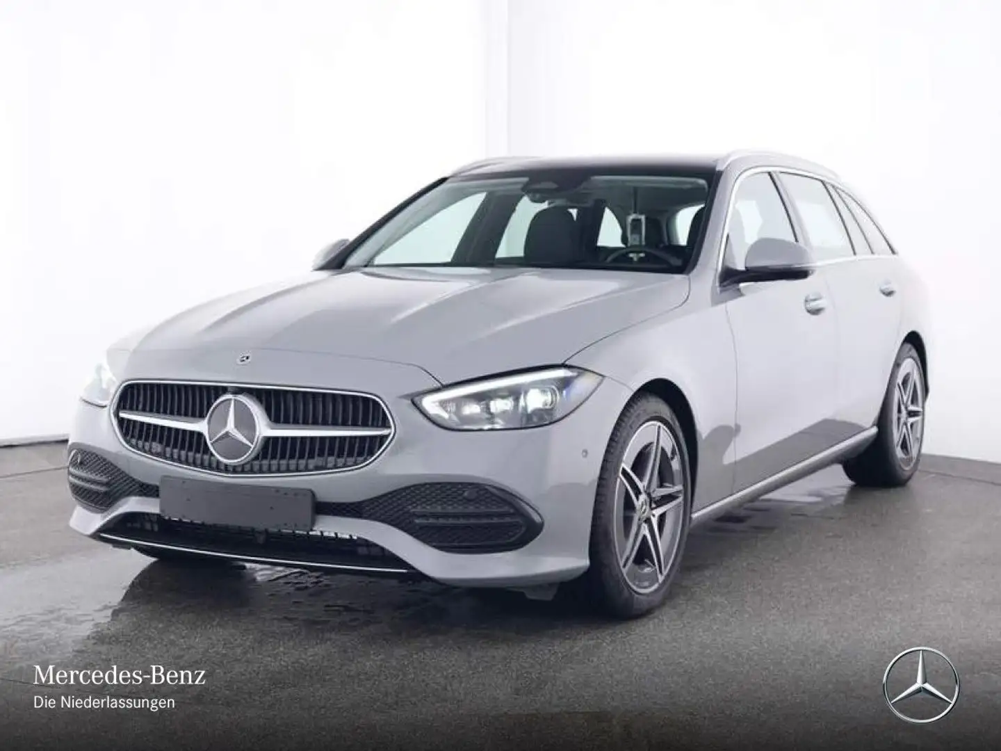 Mercedes-Benz C 300 d T AVANTG+PANO+360+AHK+BURMESTER+TOTW+9G Grijs - 2
