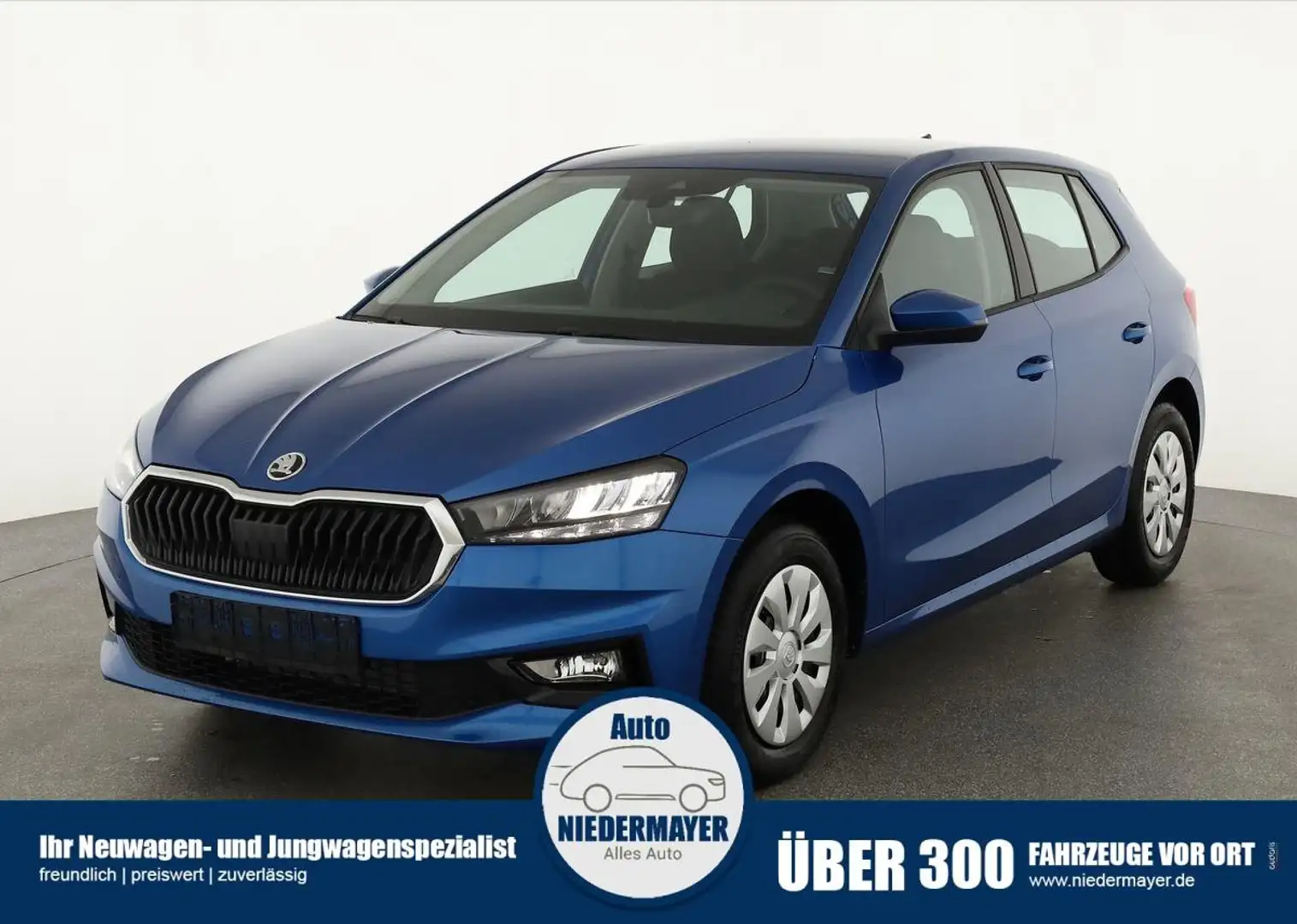 Skoda Fabia 1.0 TSI Selection, Tempomat, Ladeboden, Park, Wint Blue - 1