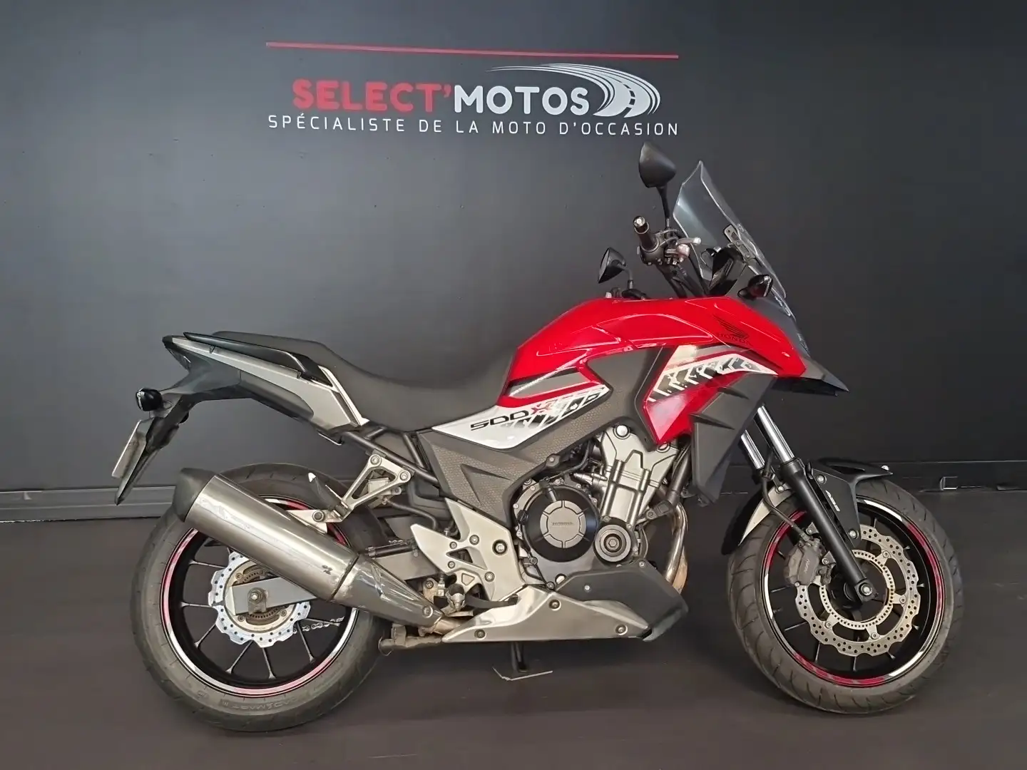 Honda CB 500 Rouge - 1
