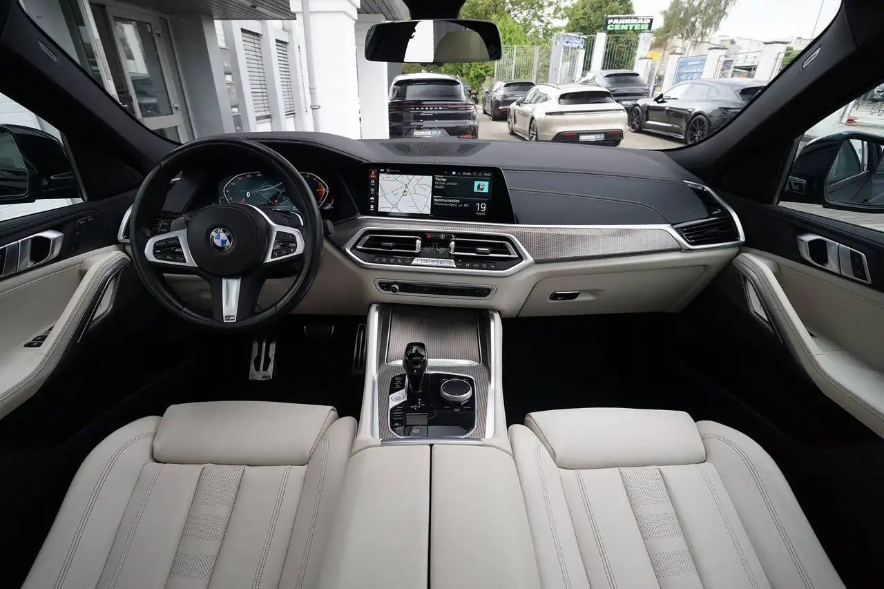 BMW X6 xDrive30d M SPORTPAKET-BLACK EDITION-PANO-22M, миниатюра 3