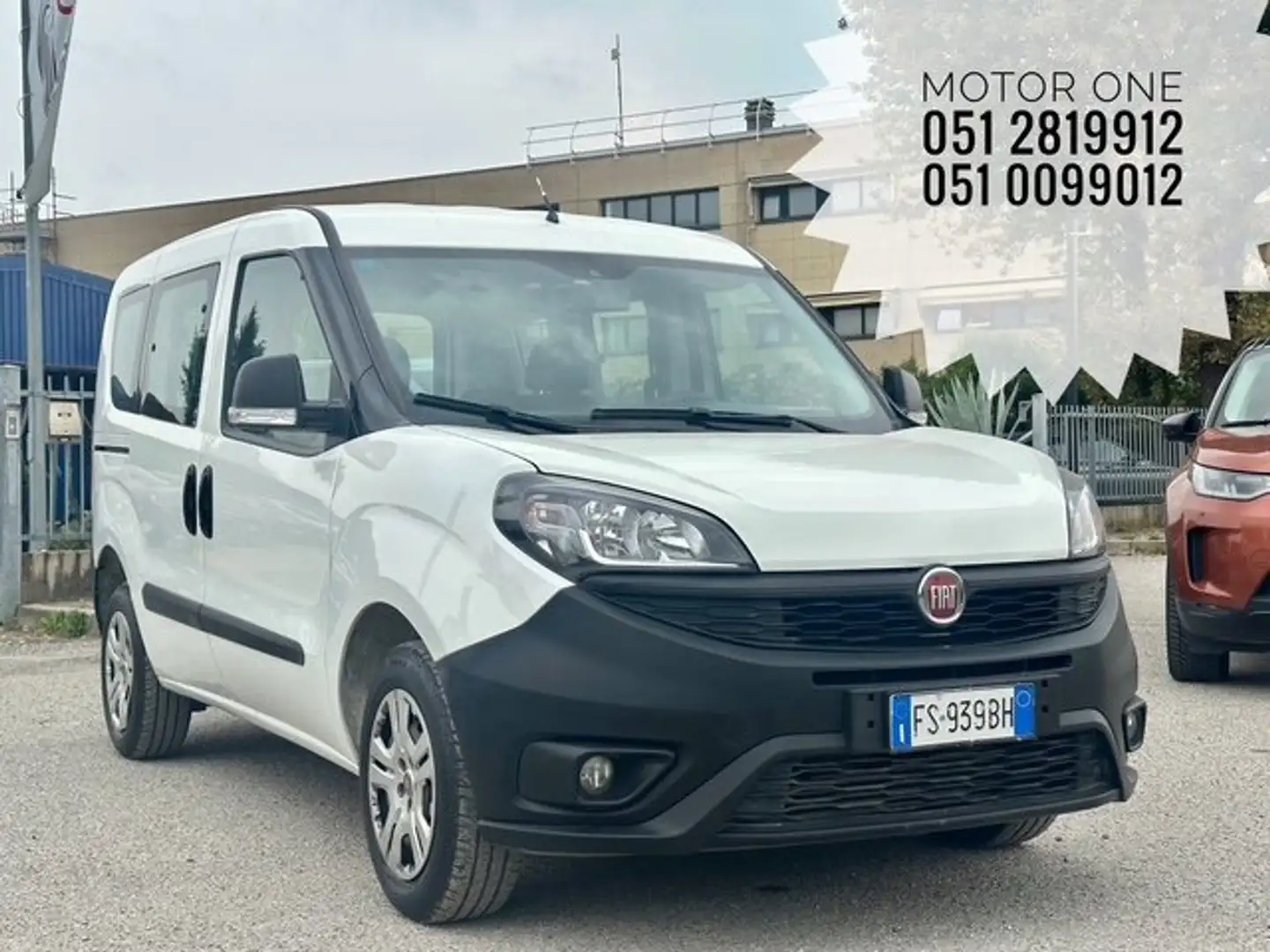 Fiat Doblo AUTOCARRO 5 POSTI N1 1.3 Mijet 95CV Euro6 Bianco - 1