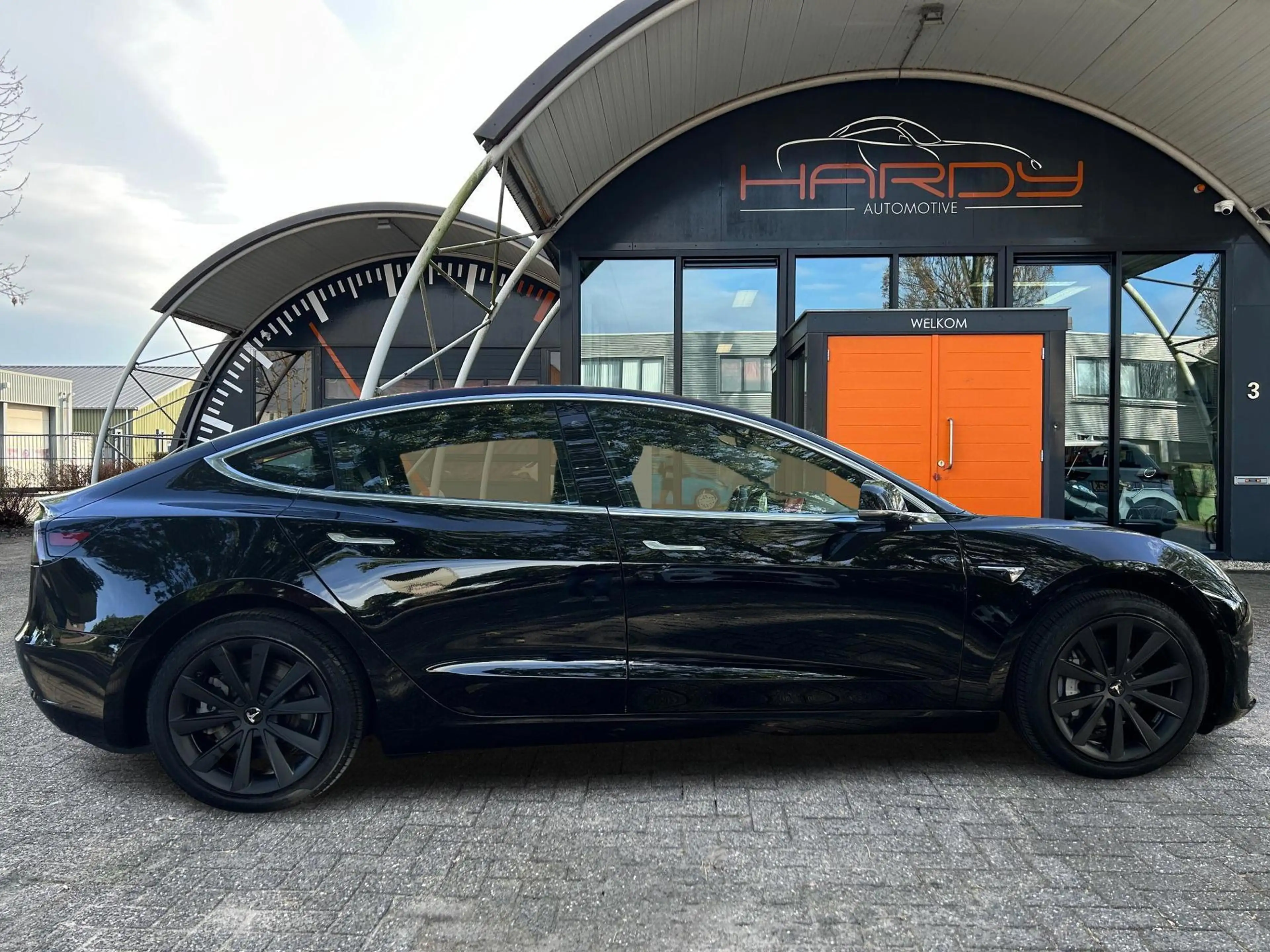 Tesla Model 3 Long Range AWD 75 kWh 87% SOH Trekhaak Rijklaarpri — photo 2