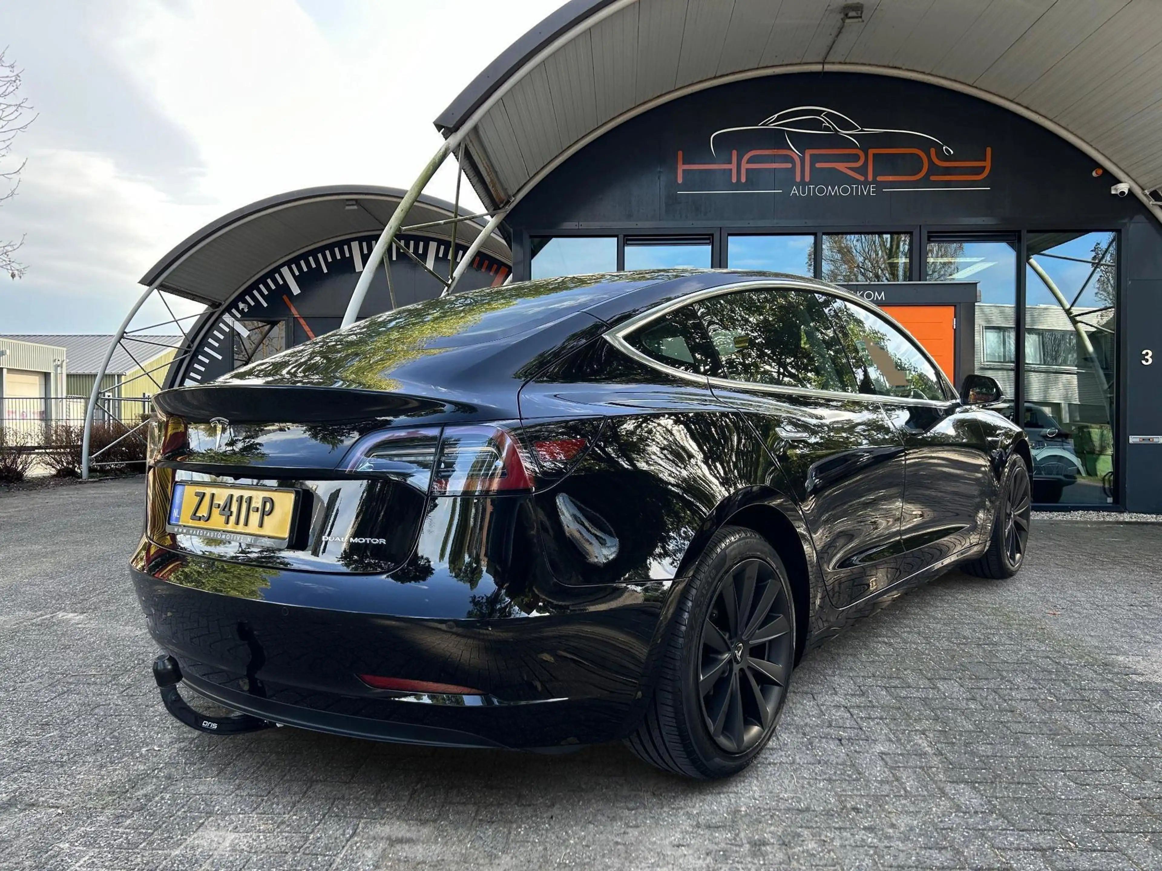 Tesla Model 3 Long Range AWD 75 kWh 87% SOH Trekhaak Rijklaarpri — photo 3